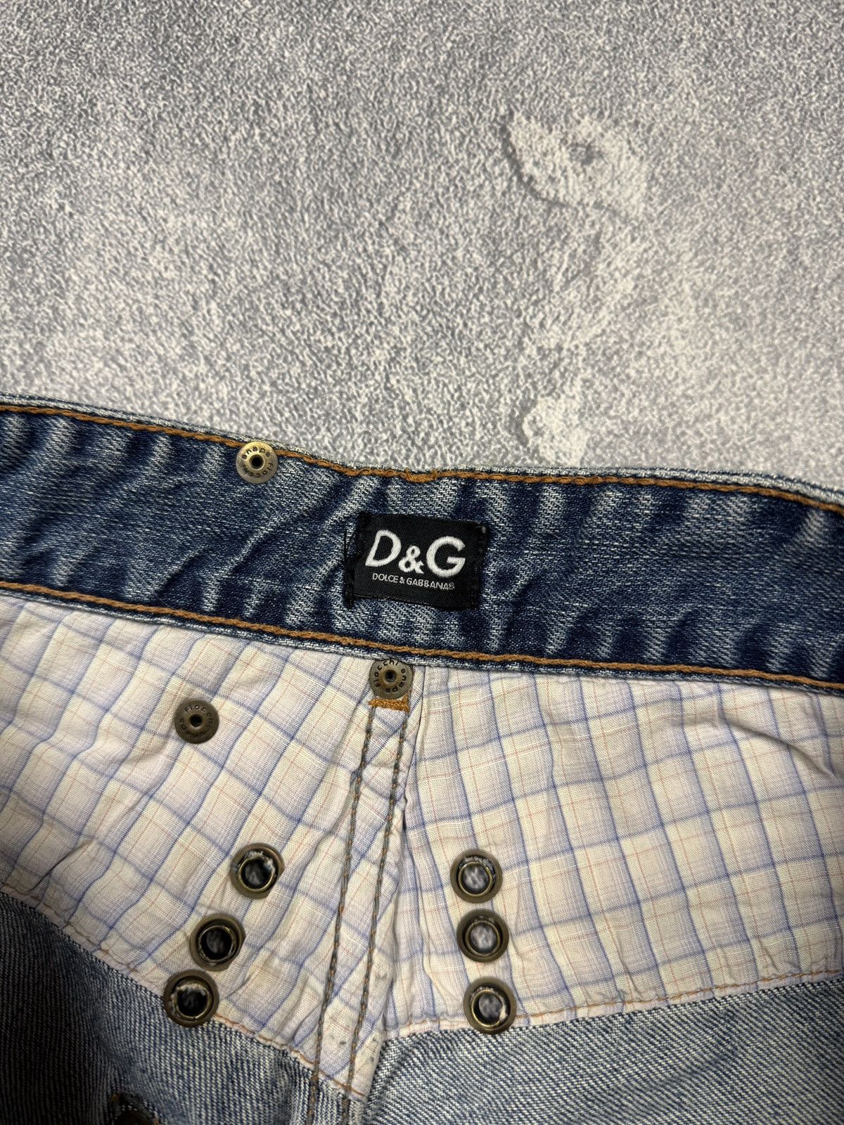 Dolce & Gabbana Dolce & Gabanna Jeans Monogram Big D&G Logo Size US 34 / EU 50 - 17 Thumbnail