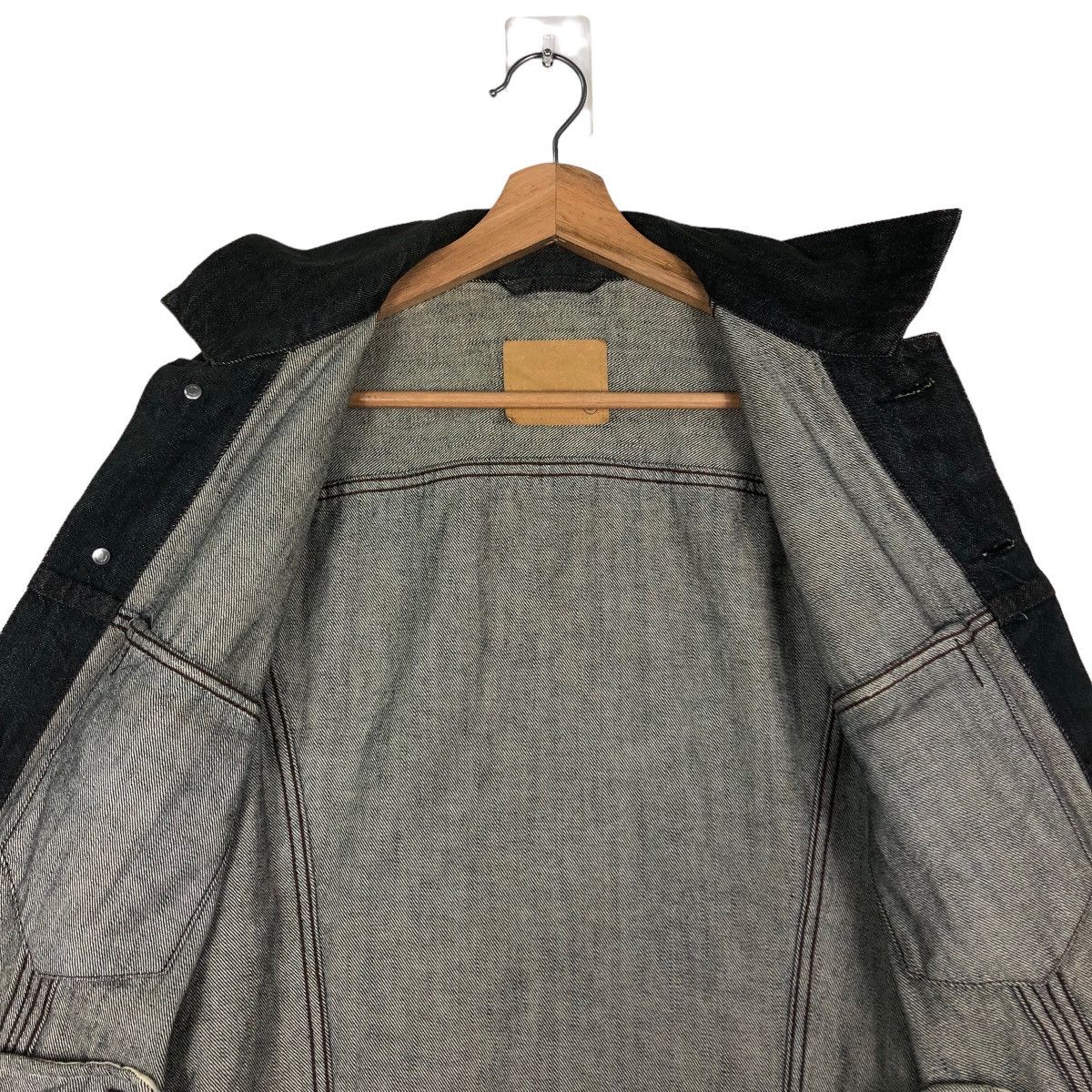 Japanese Brand 🔥Vintage Trucker Denim Jacket Uniqlo Japan Issey Miyake Size US M / EU 48-50 / 2 - 14 Thumbnail