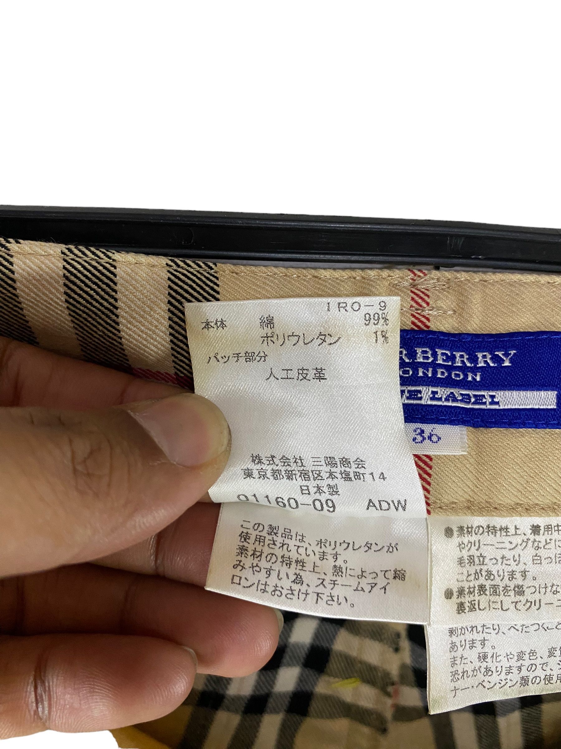 Burberry × Designer Burberry nova check plaid pant Size 28" / US 6 / IT 42 - 12 Thumbnail