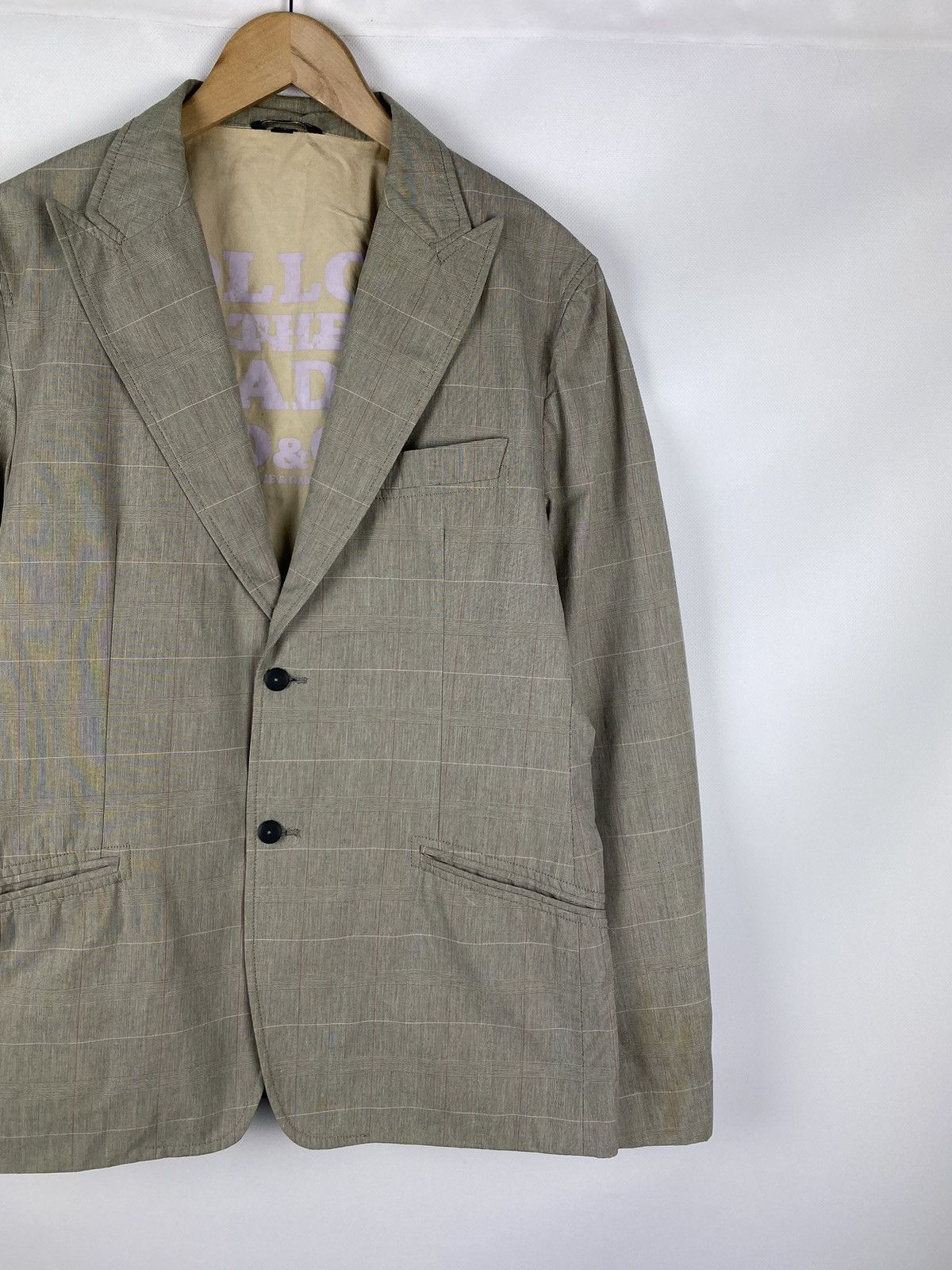 Dolce & Gabbana D&G Dolce & Gabbana men’s blazer jacket sport coat Size 44R - 3 Thumbnail