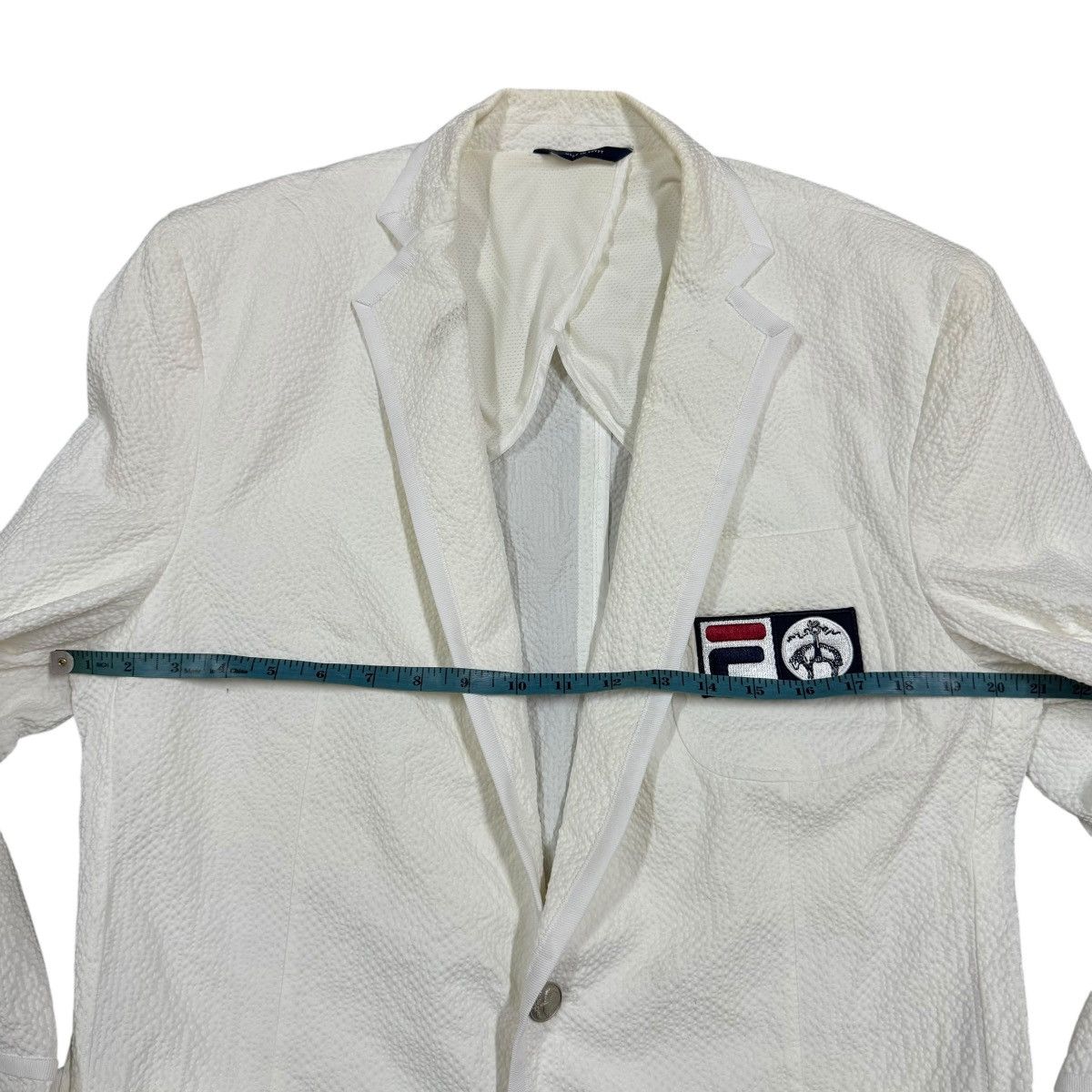 Brooks Brothers Fila X Brooks Brothers Seesucker Blazer Jacket Size 44R - 11 Thumbnail
