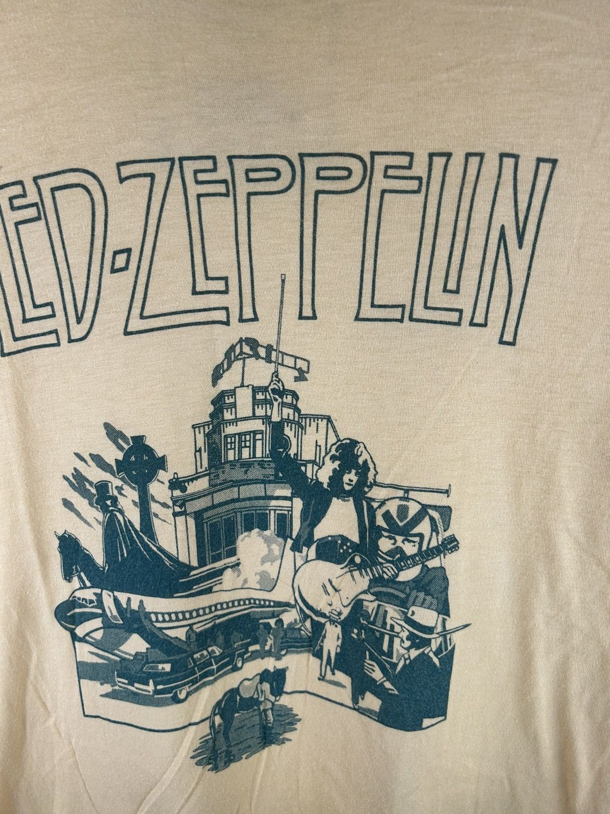 Hysteric Glamour Hysteric Glamour Led Zeppelin Print T-Shitt Size US M / EU 48-50 / 2 - 3 Thumbnail