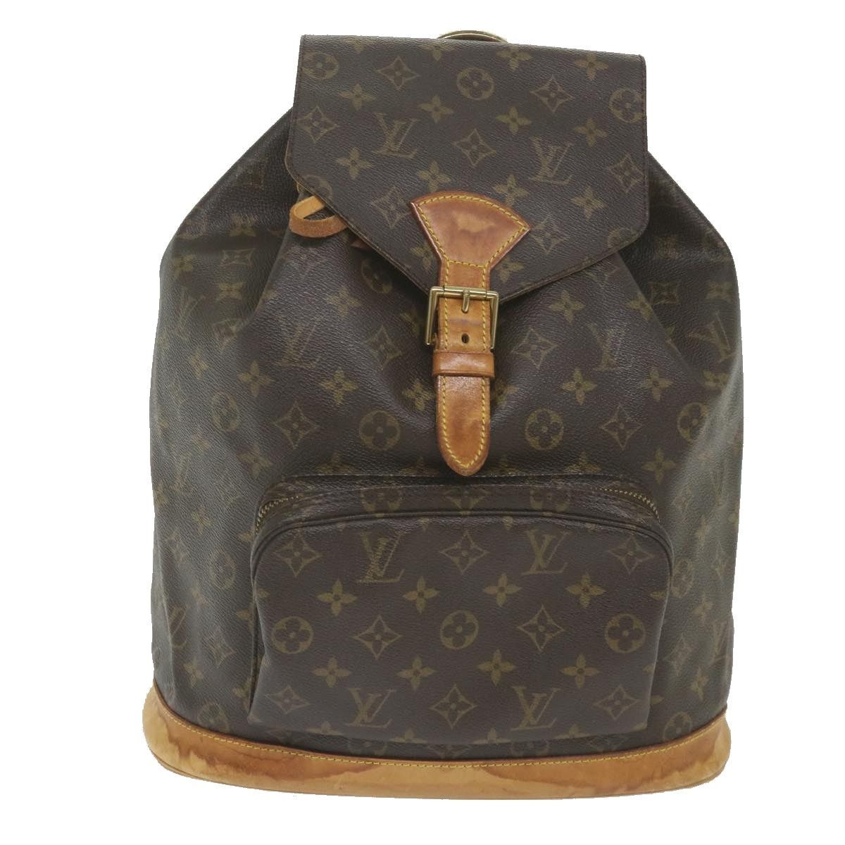 Louis Vuitton LOUIS VUITTON Monogram Montsouris GM Backpack M51135 Size ONE SIZE - 13 Thumbnail