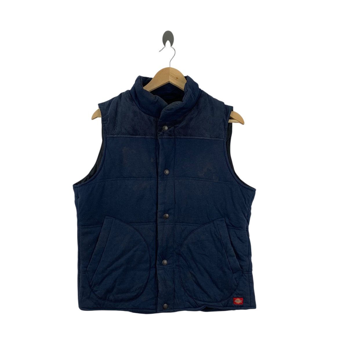 Dickies DICKIES USA Puffer Quilted Outdoor Blue Vest Jacket Size US L / EU 52-54 / 3 - 4 Thumbnail
