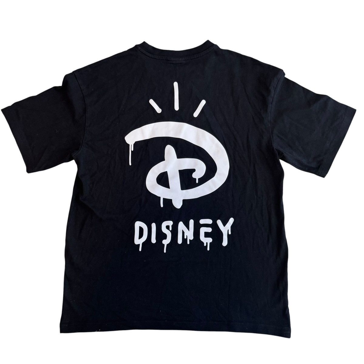 H&M Disney 100 X HM Disney Logo Black Tee Shirt Mens Size L Size US L / EU 52-54 / 3 - 2 Thumbnail