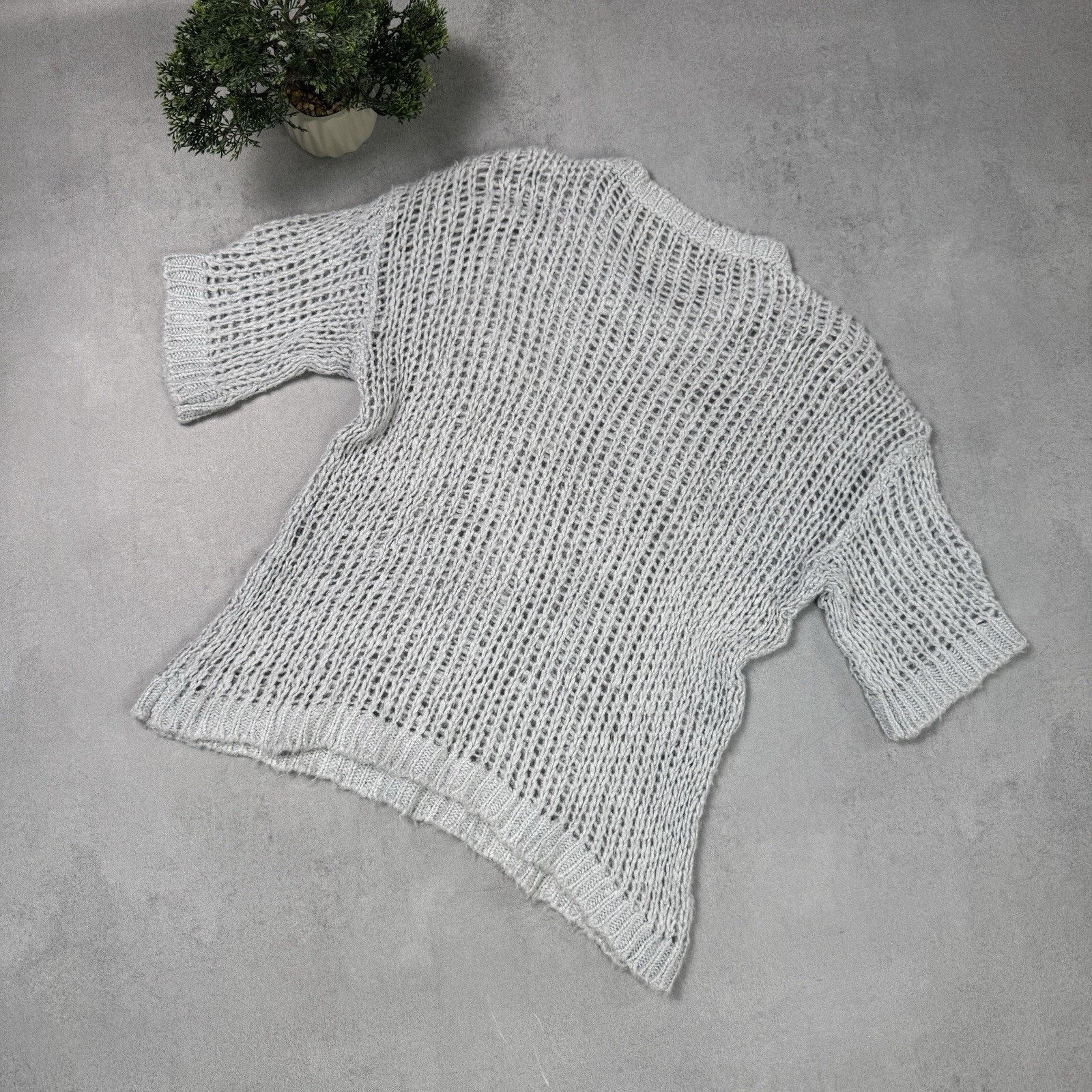 Roberto Collina Roberto Collina Women Sweater Jumper Size M-L Grey Size L / US 10 / IT 46 - 12 Thumbnail
