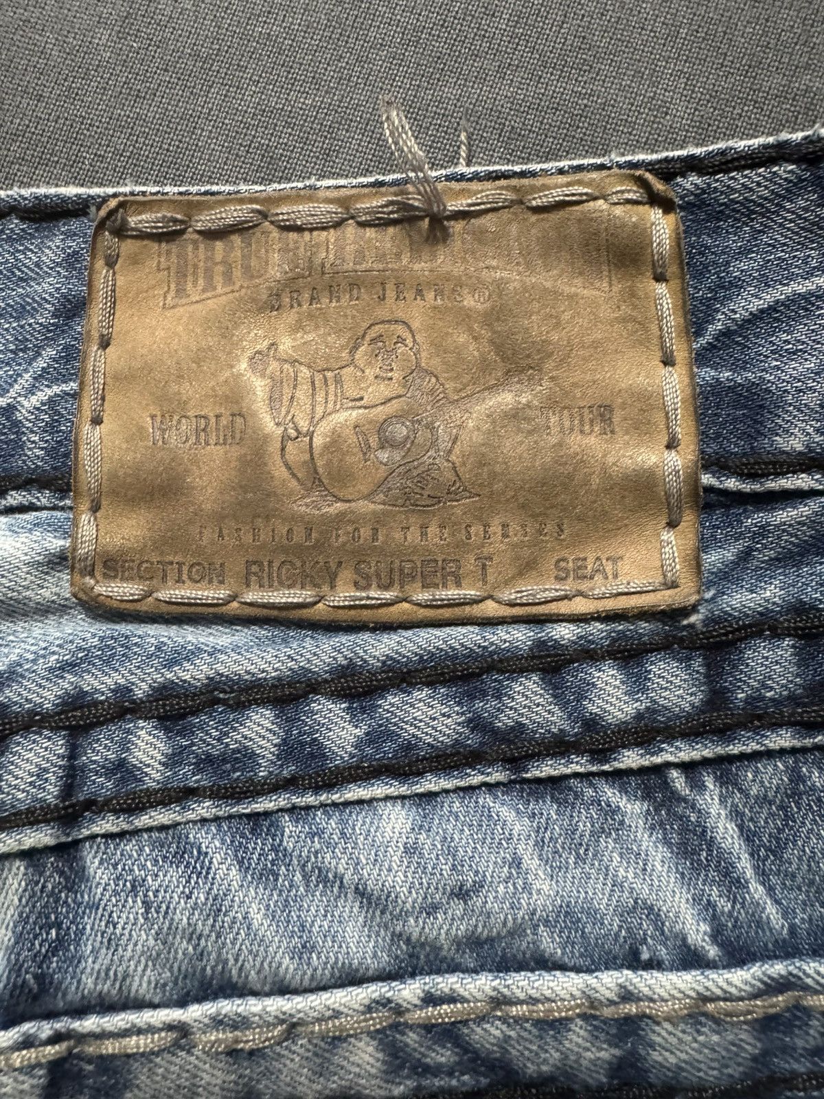 True Religion True Religion Acid Wash Denim Size US 30 / EU 46 - 6 Thumbnail