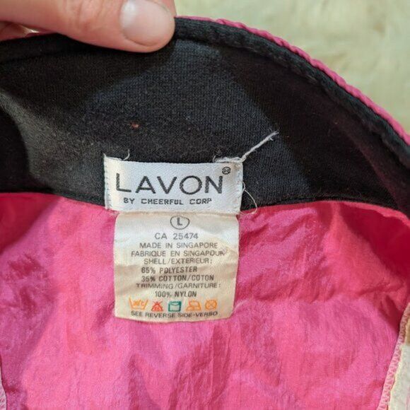 Other VTG 80's Lavon Color Block Abstract Windbreaker Women Sz L Size L / US 10 / IT 46 - 3 Thumbnail