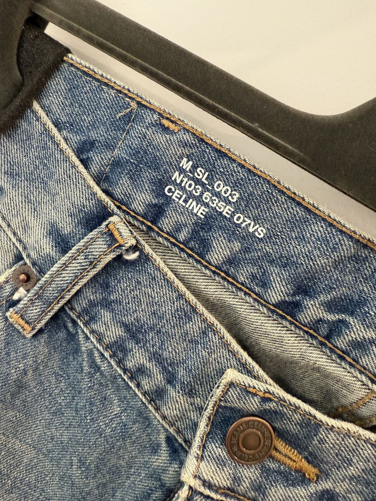 Celine × Hedi Slimane Celine SL-003 Denim - 31 Size US 31 - 4 Thumbnail