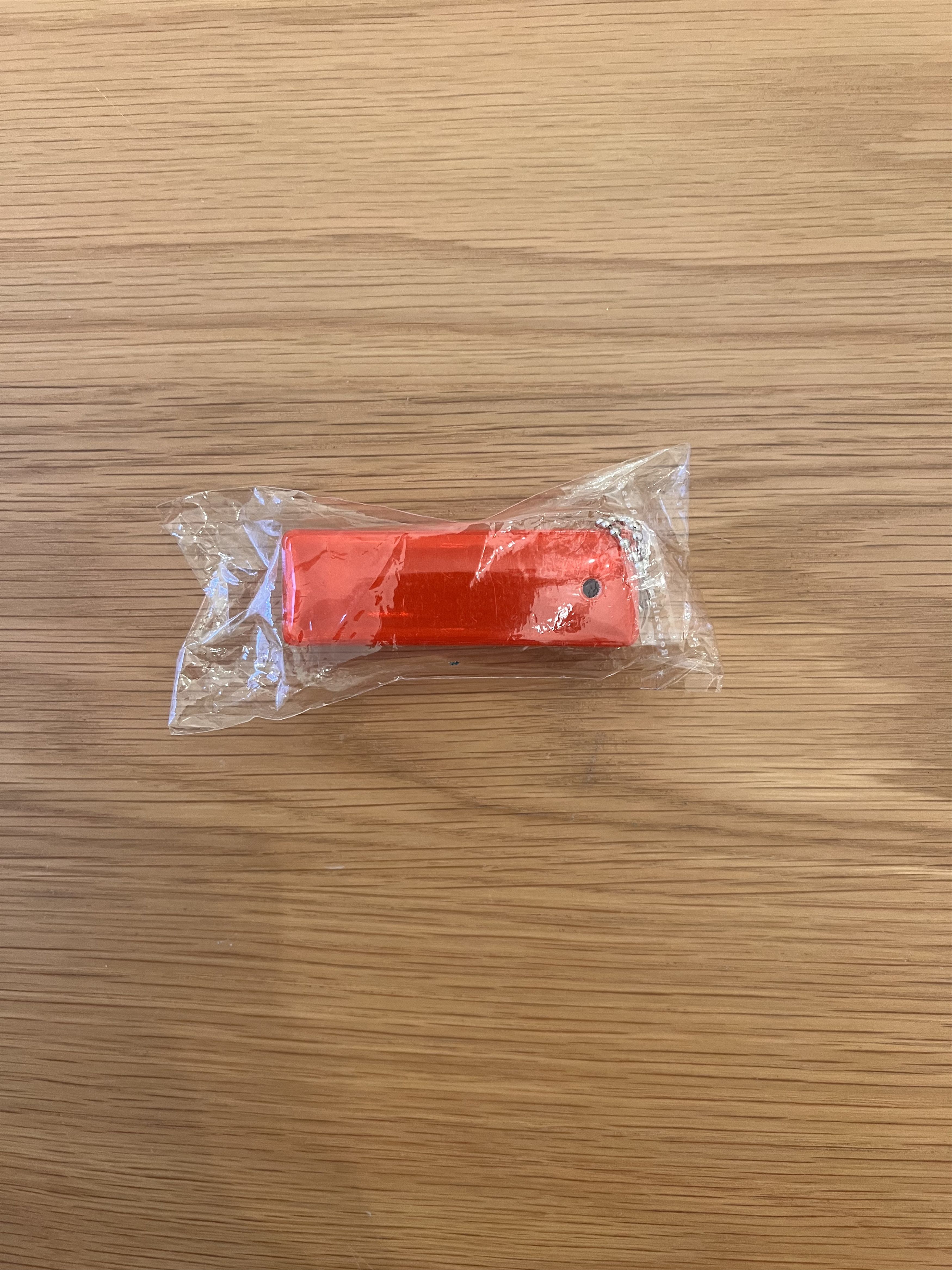 Supreme Supreme FW14 Reflective Puffy Keychain Red Box Logo Size ONE SIZE - 3 Thumbnail