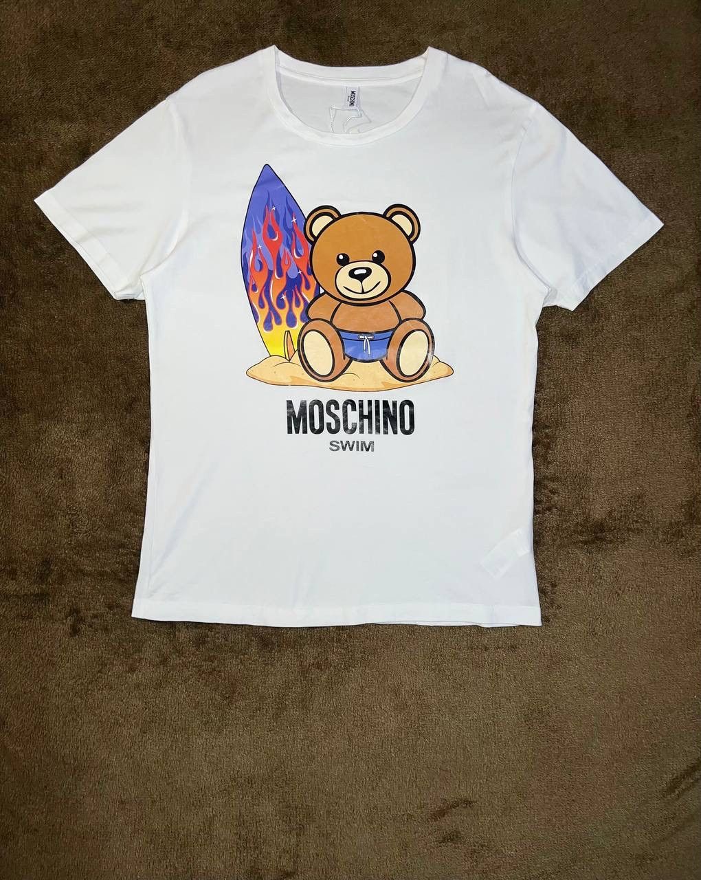 Moschino Moschino swim teddy bear white tshirt Size US L / EU 52-54 / 3 - 1 Preview