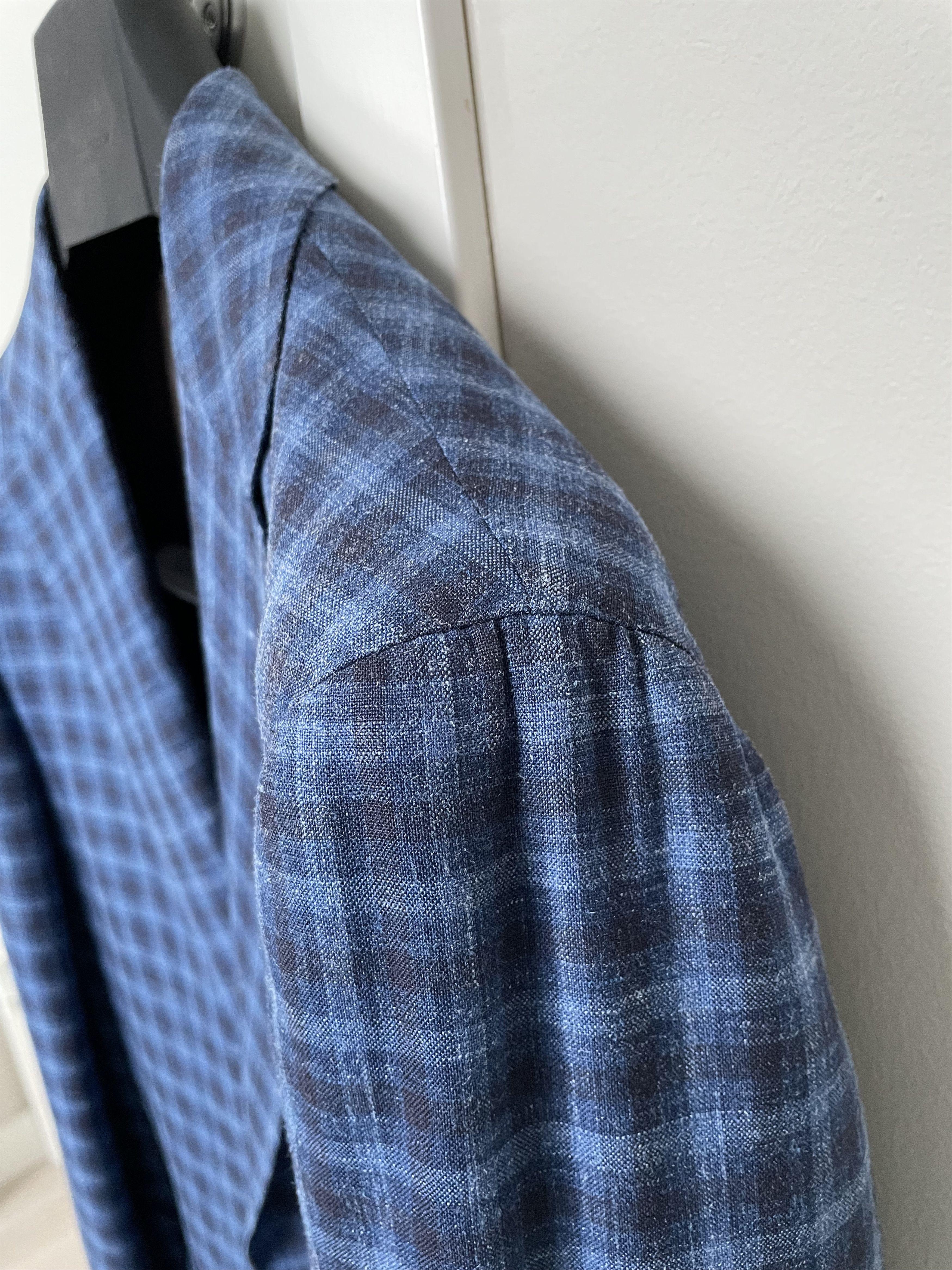 Suitsupply NWT Suitsupply blue check jacket, size 38R\EU48 Size 38R - 3 Thumbnail