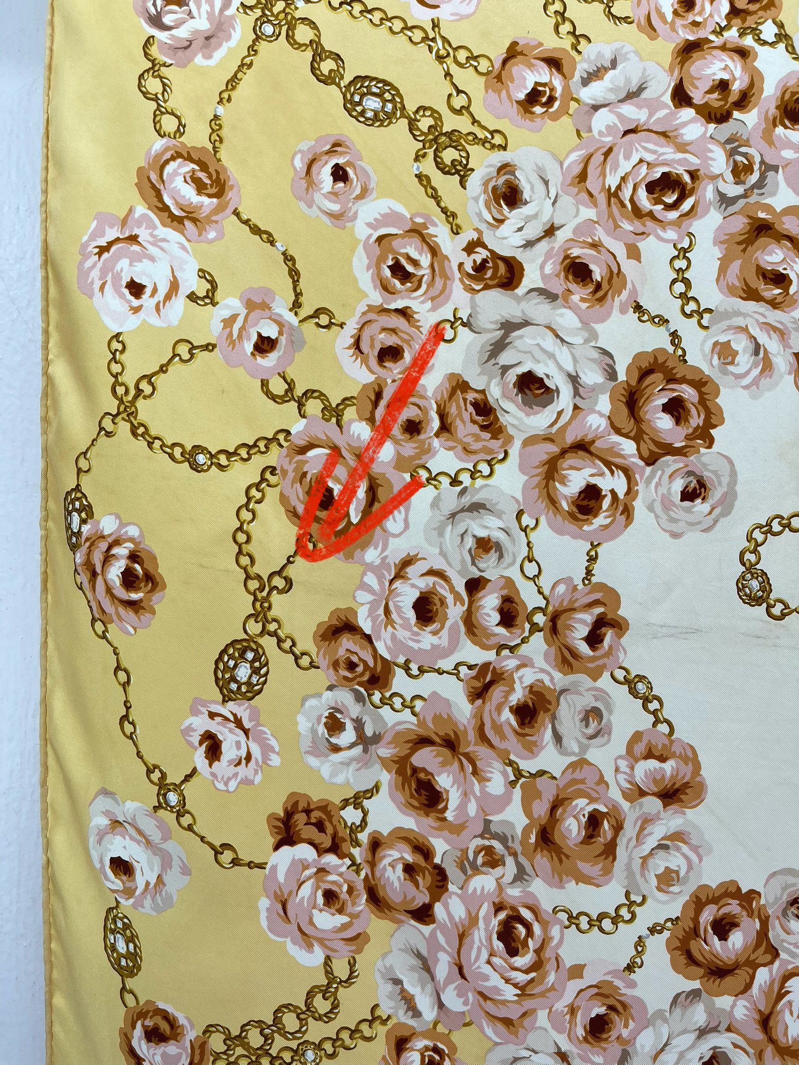 Christian Dior Monsieur Vintage Christian Dior Silk Scarf - S7032 Size ONE SIZE - 6 Thumbnail
