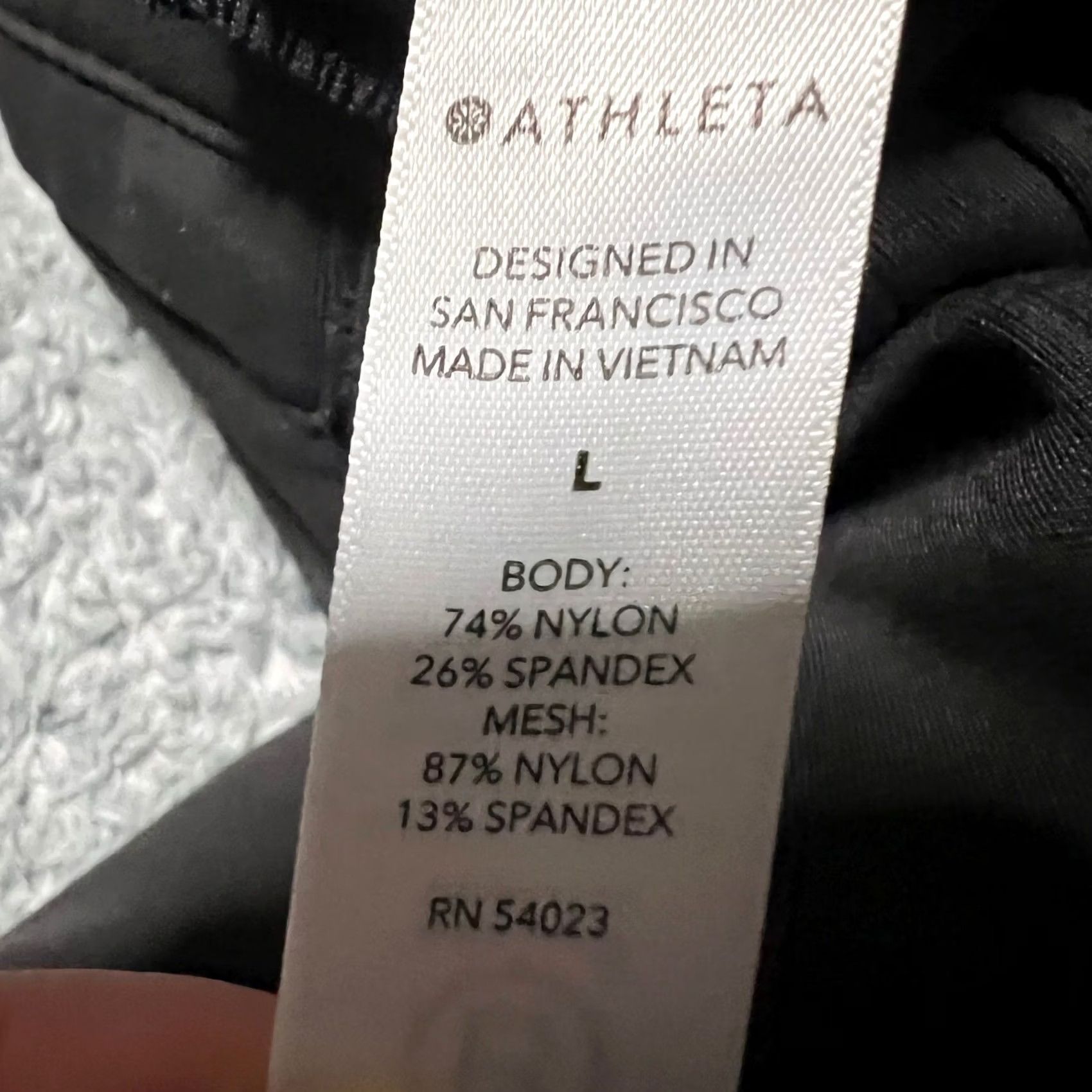 Athleta Athleta Leggings Pants Womens Delancey Motto Black L Regular Ankle Women Size 36" / US 14 / IT 50 - 6 Thumbnail