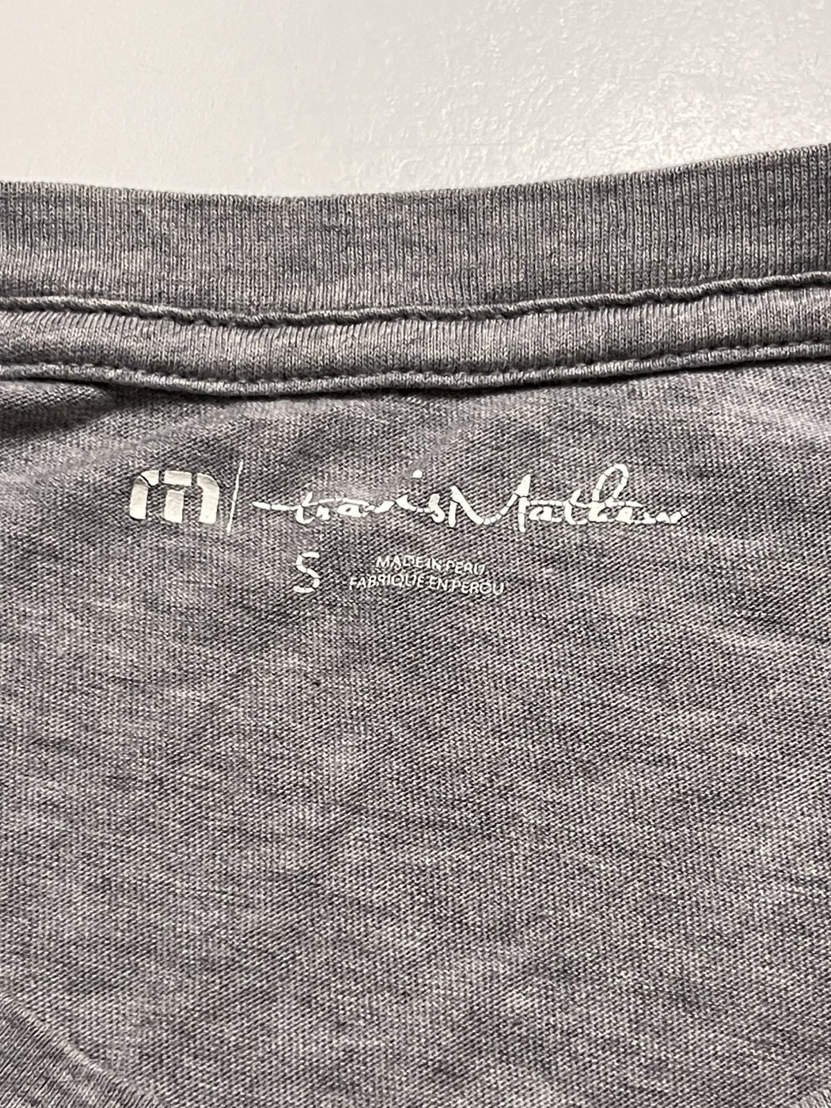 TravisMathew TravisMathew Men’s Medium Gray Shibby Graphic Print T-Shirt Size US M / EU 48-50 / 2 - 7 Thumbnail