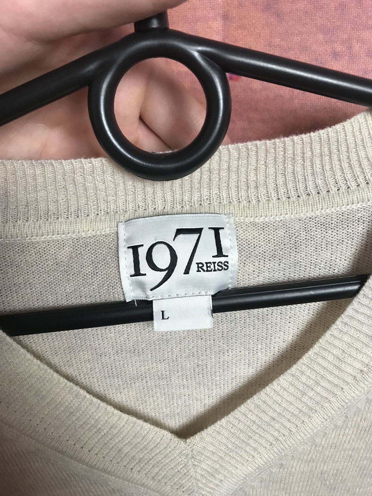 Reiss Reiss luxury streetwear sweater Size US L / EU 52-54 / 3 - 3 Thumbnail