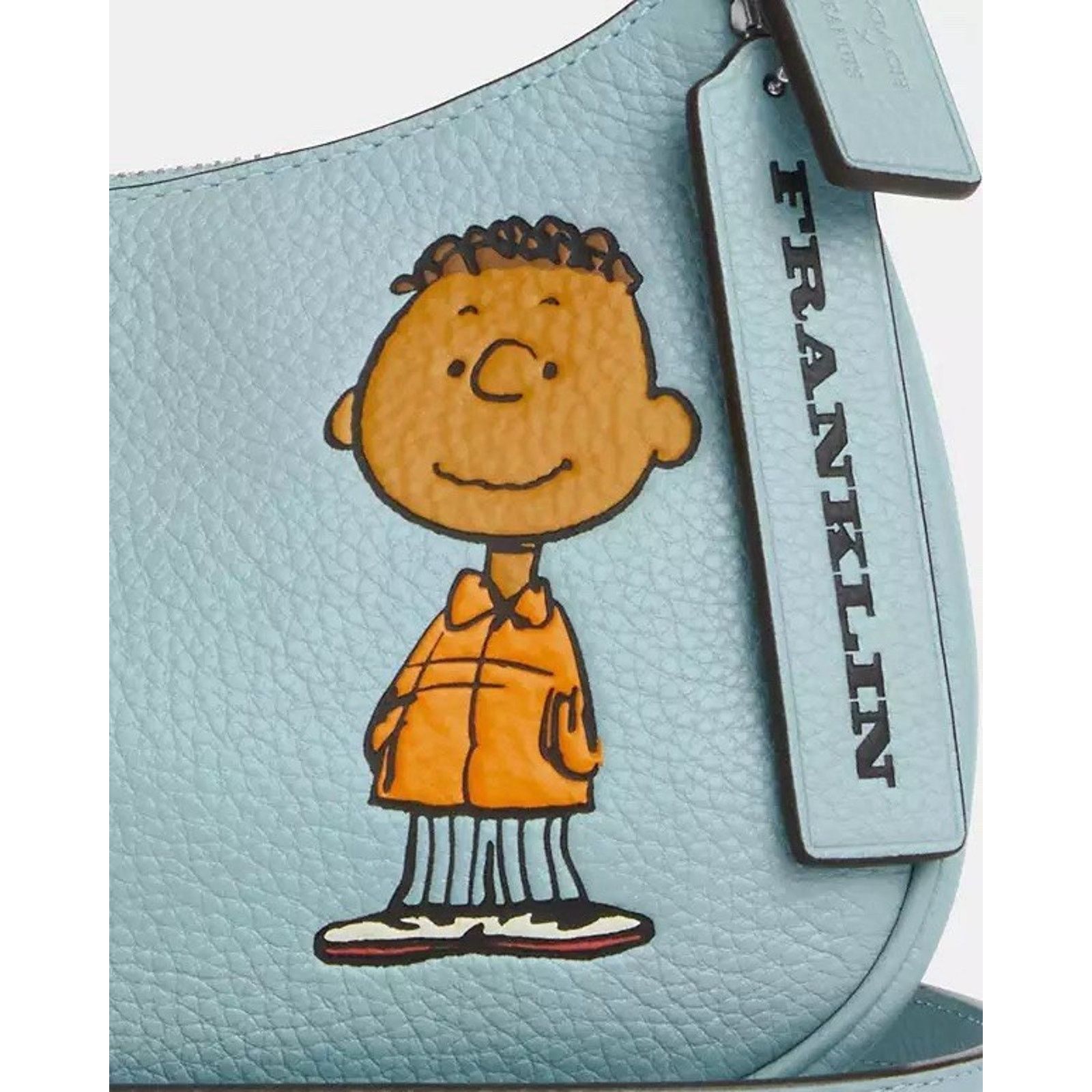 Coach NWT Coach X Peanuts Teri Shoulder Franklin CBJ80 Light Blue Size ONE SIZE - 12 Thumbnail