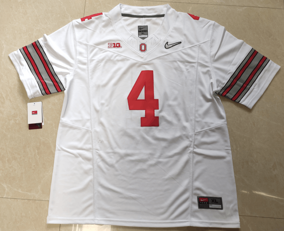 Other Men's Ohio State Buckeyes #4 Jeremiah Smith BIG Patch Size US XXL / EU 58 / 5 - 1 Thumbnail