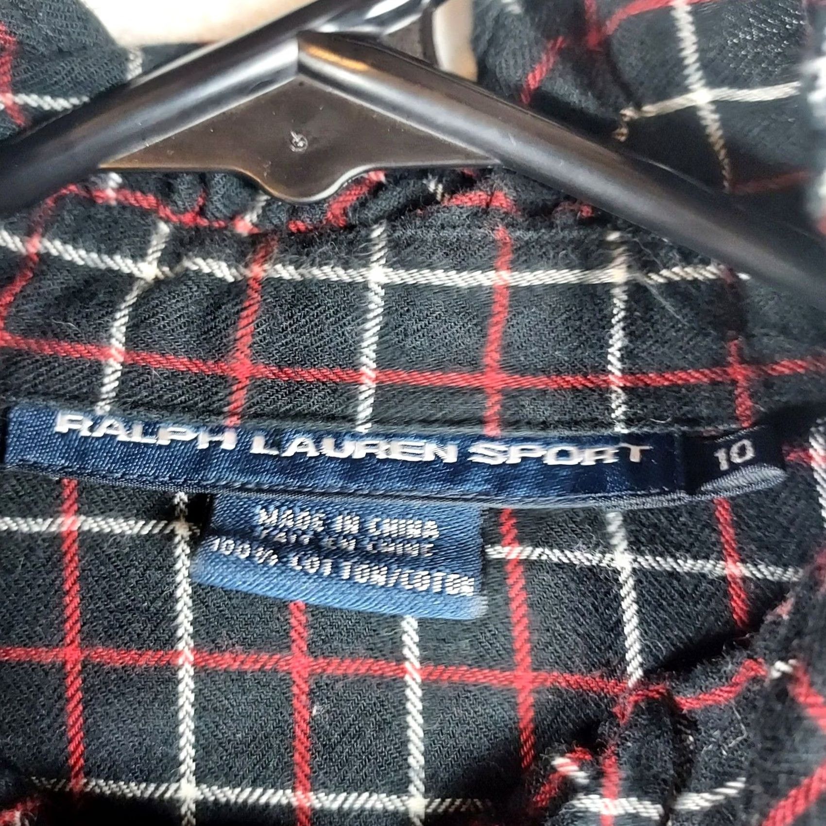 Ralph Lauren Ralph Lauren Sport Women’s Plaid Ruffle Long Sleeve Cotton Blouse Size 10 Blue Shirt Womens Regular Casual Size L / US 10 / IT 46 - 6 Thumbnail