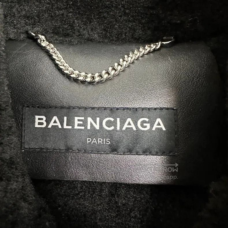 Balenciaga Balenciaga Black Shearling Jacket. Size US M / EU 48-50 / 2 - 3 Thumbnail