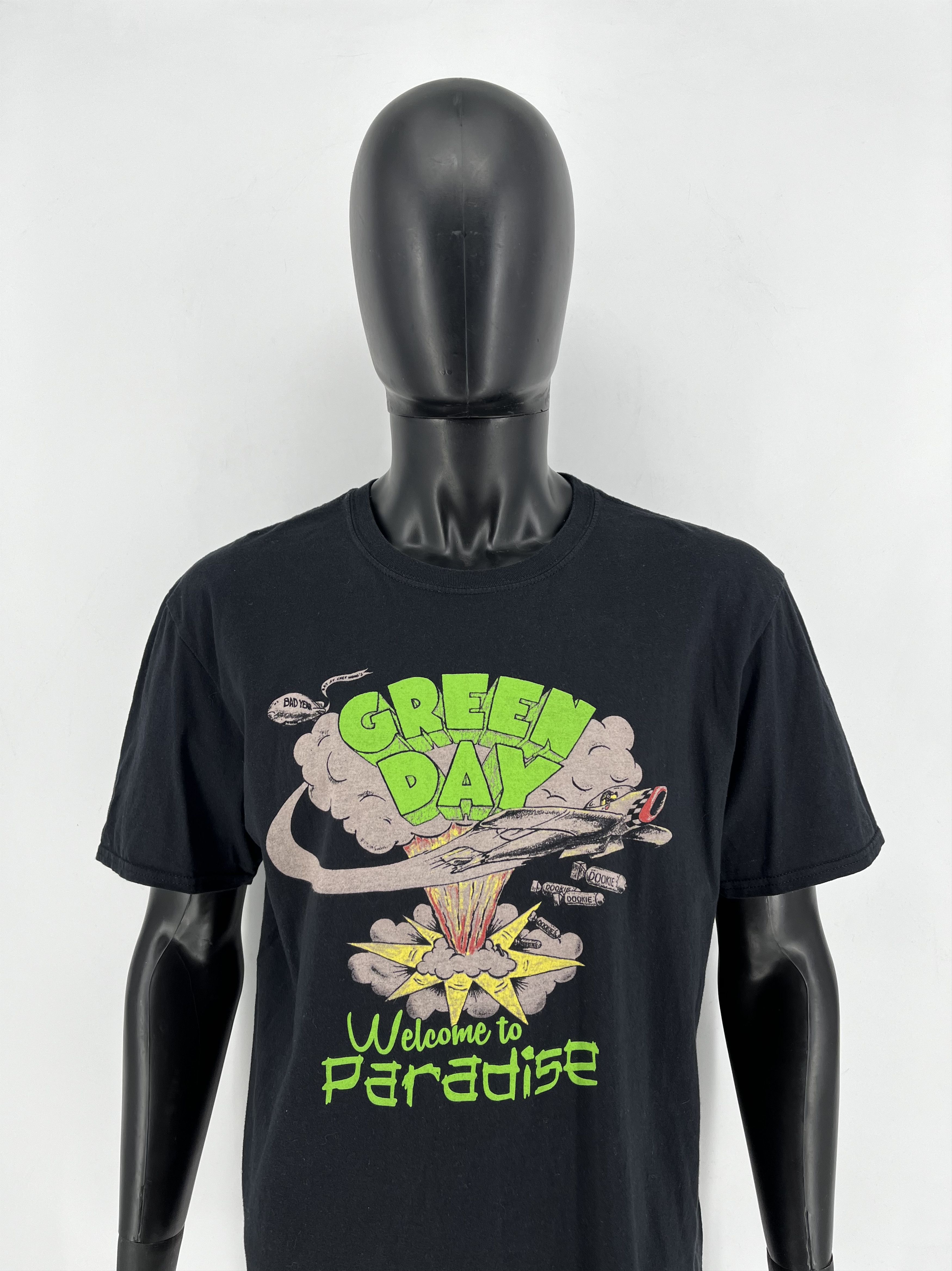Band Tees Green Day welcome to paradise T-shirt rock band size XL Size US XL / EU 56 / 4 - 1 Thumbnail