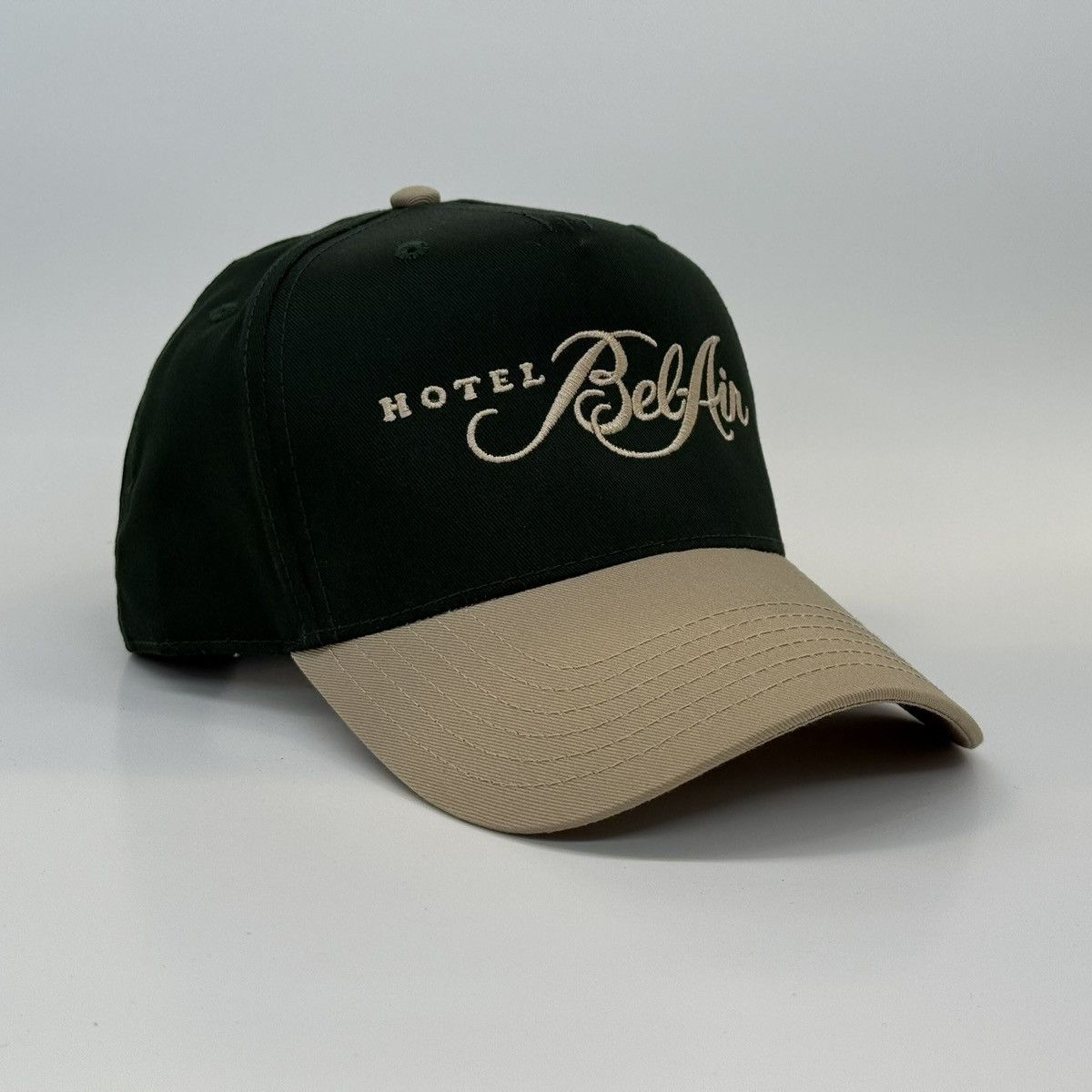 Other Bel-Air Hotel Snapback Hat – Forest Green and Khaki Size ONE SIZE - 2 Thumbnail