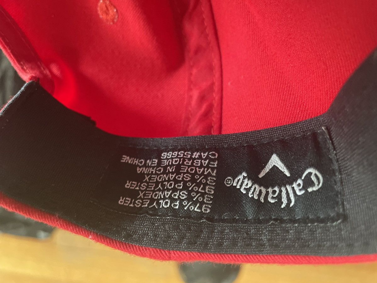 Callaway Calaway Golf Hat Cap RED SnapBack golfing golfer vintage ⛳️🏌️🏌️‍♀️ Size ONE SIZE - 8 Thumbnail