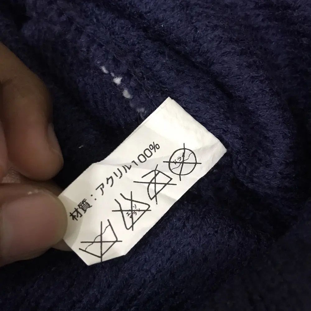 Japanese Brand × Vintage Japanese Brand Stripe Design Beanie Hat Size ONE SIZE - 4 Thumbnail