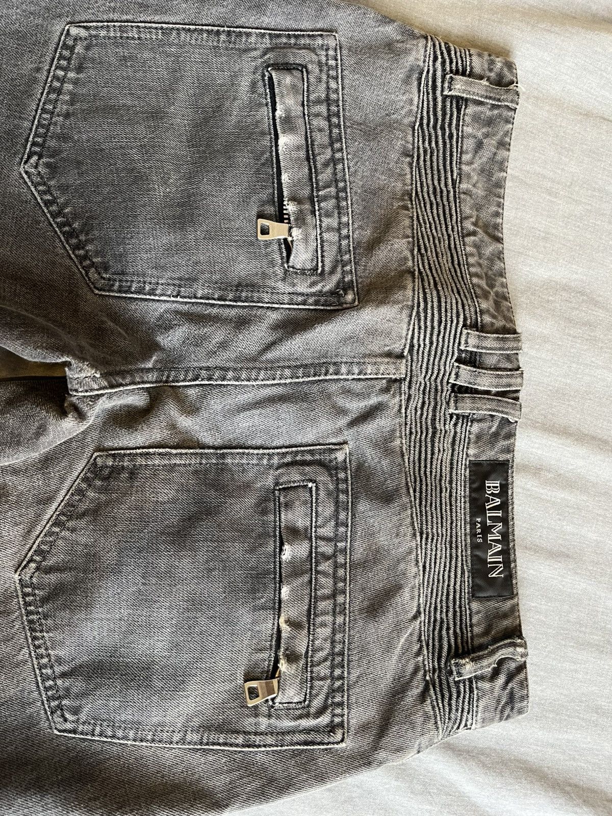 Balmain Balmain bikers ss14 Size US 30 / EU 46 - 3 Thumbnail