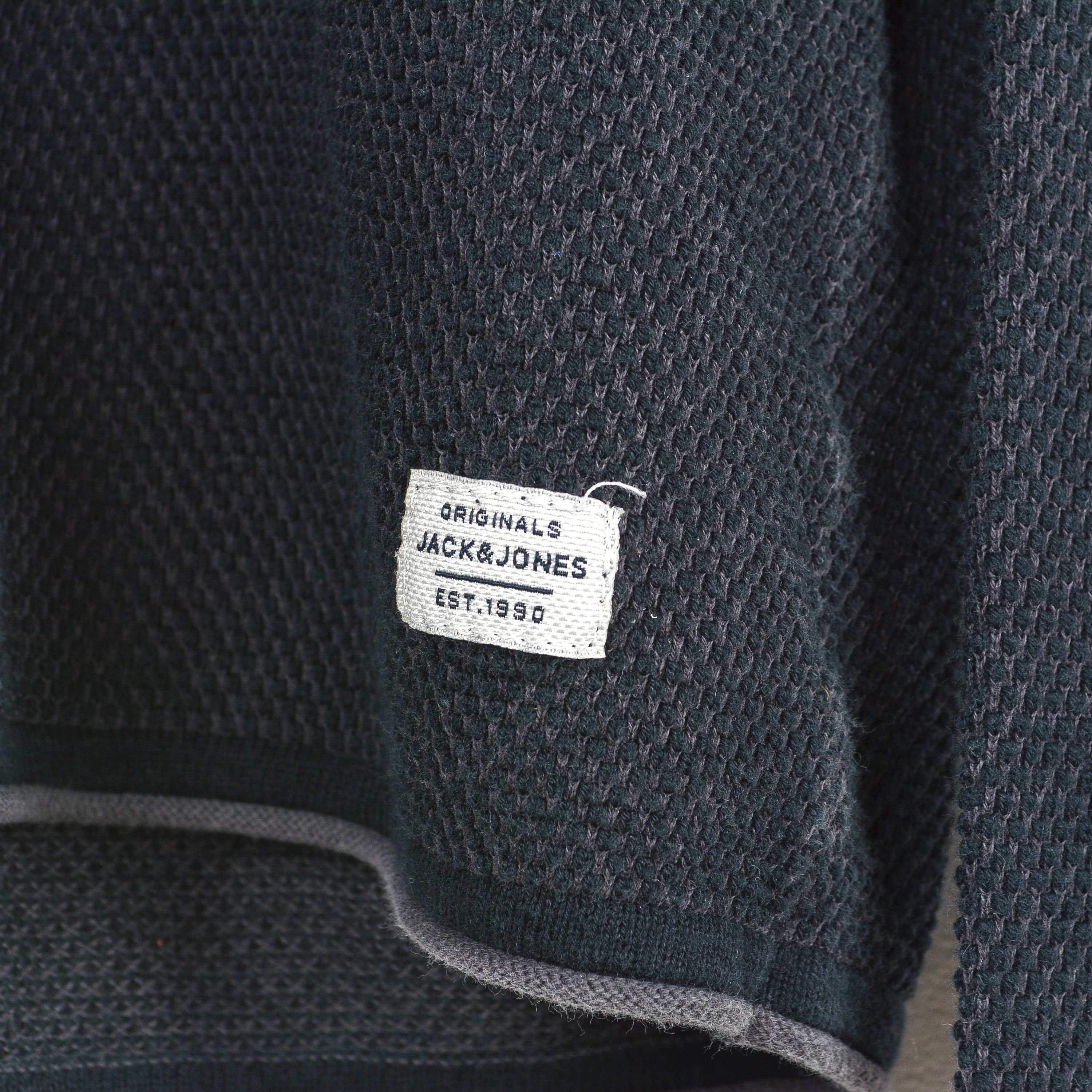 Jack & Jones Originals JORTUCKER Knit Men Hooded Jumper Pullover Sweater Size US S / EU 44-46 / 1 - 3 Thumbnail