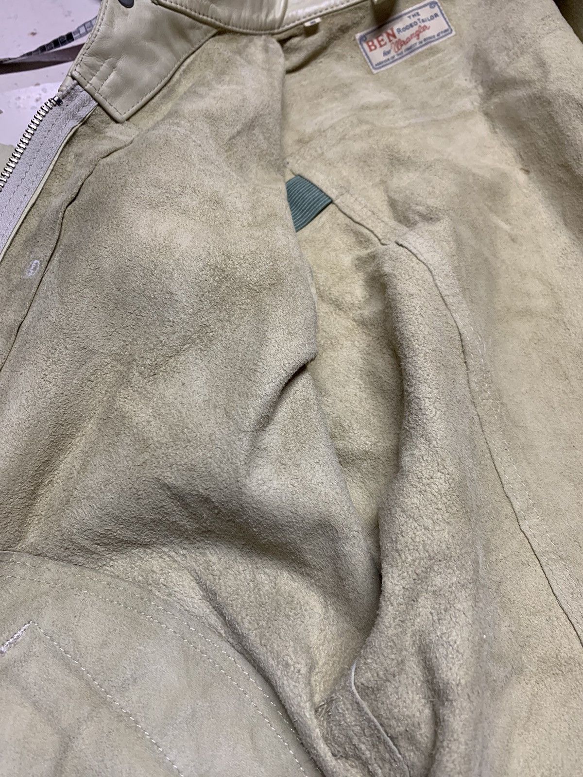 Vintage WRANGLER VINTAGE LEATHER JACKET Size US M / EU 48-50 / 2 - 17 Thumbnail