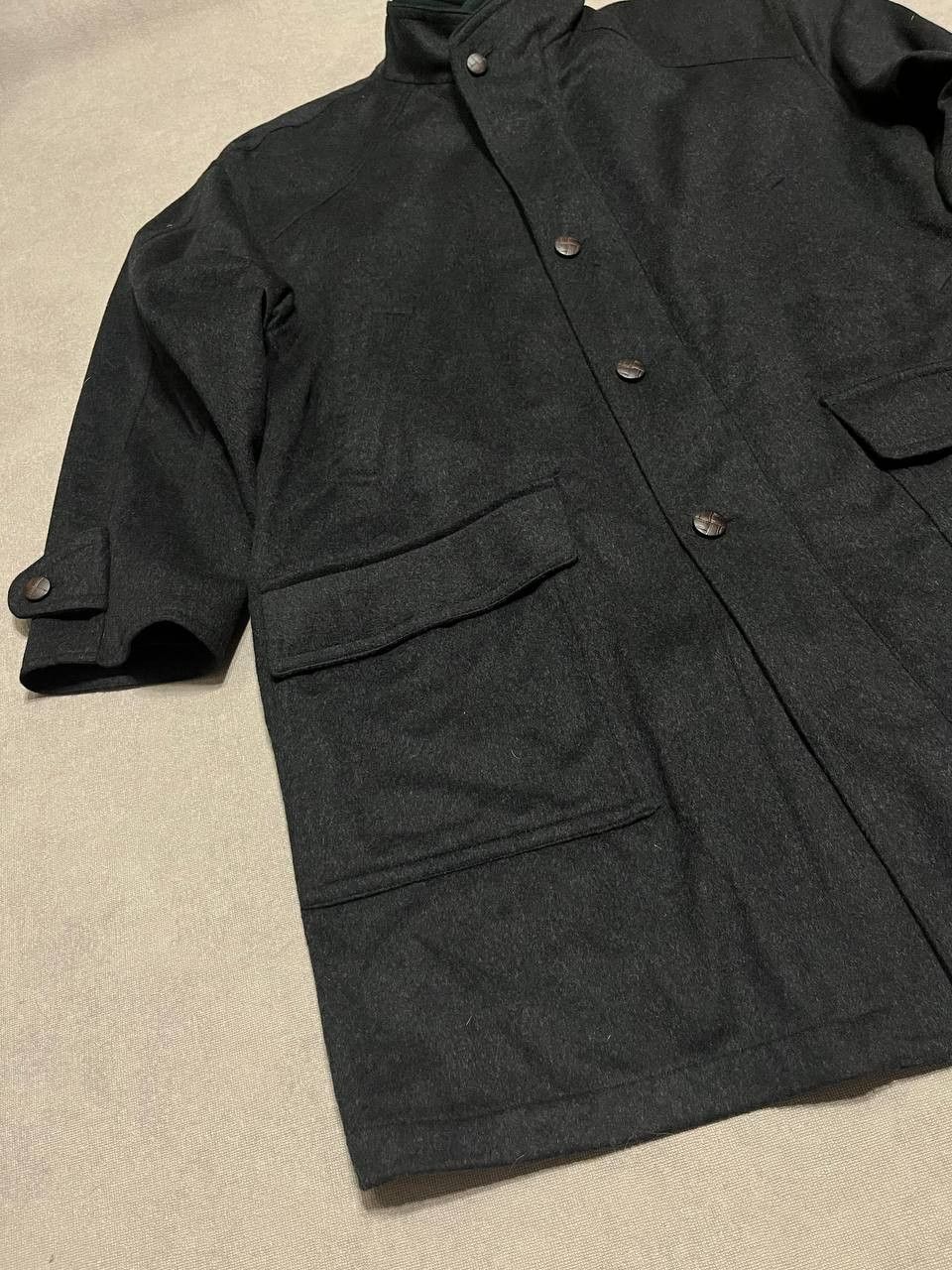 Other Vintage 90s Men`s Coat Viscose Wool Heavyweight Size US L / EU 52-54 / 3 - 8 Thumbnail