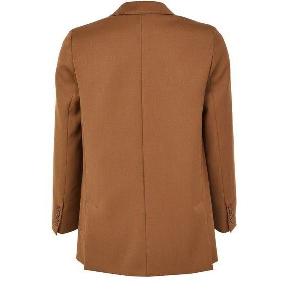 Max Mara MAX MARA Farad Brown Wool Blazer Jacket New & Authentic (Wom Size XS / US 0-2 / IT 36-38 - 2 Thumbnail