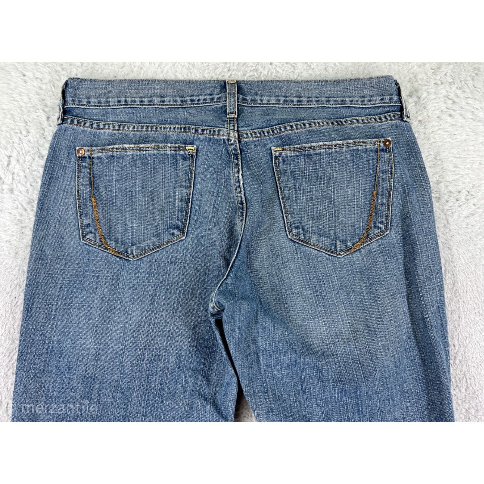 Old Navy Old Navy Jeans Womens 10 Bootcut Denim 31in Inseam Black Cotton Blend Stretch 5-Pocket Regular Slimming Modern 90s Theme Mens Womens Size 32" / US 10 / IT 46 - 3 Thumbnail