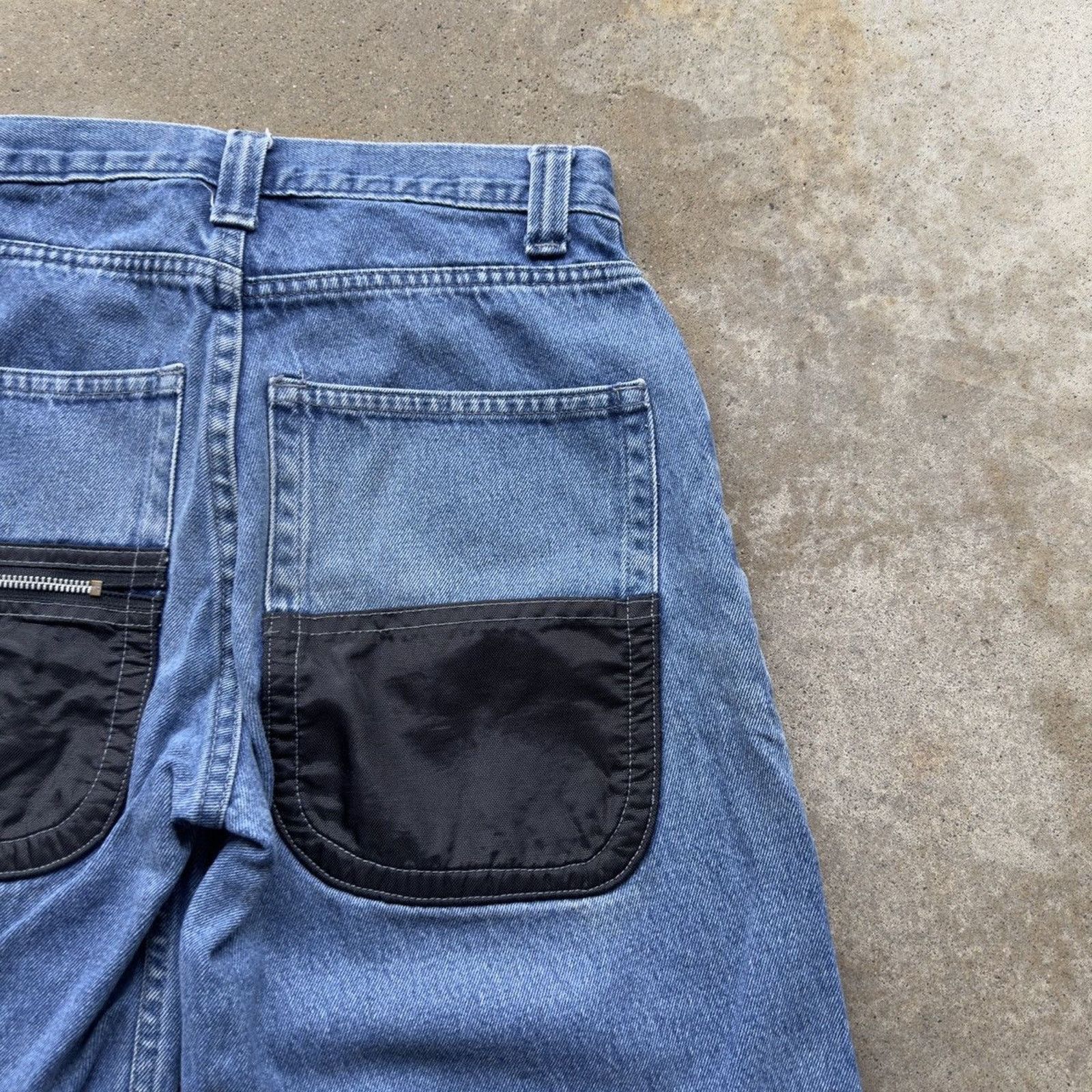 Vintage Vintage Sonoma Faded Baggy Denim Skater Shorts Jnco Size US 27 - 9 Thumbnail