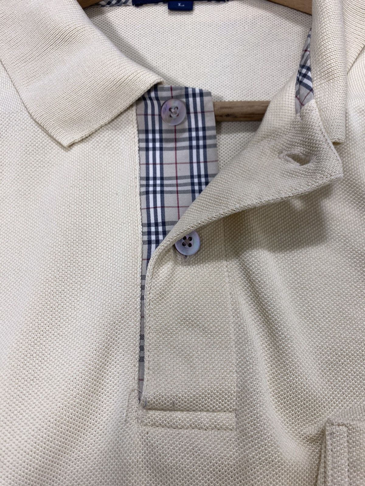 Burberry A12 Burberry Long Sleeve Colar Shirt Size US L / EU 52-54 / 3 - 12 Thumbnail