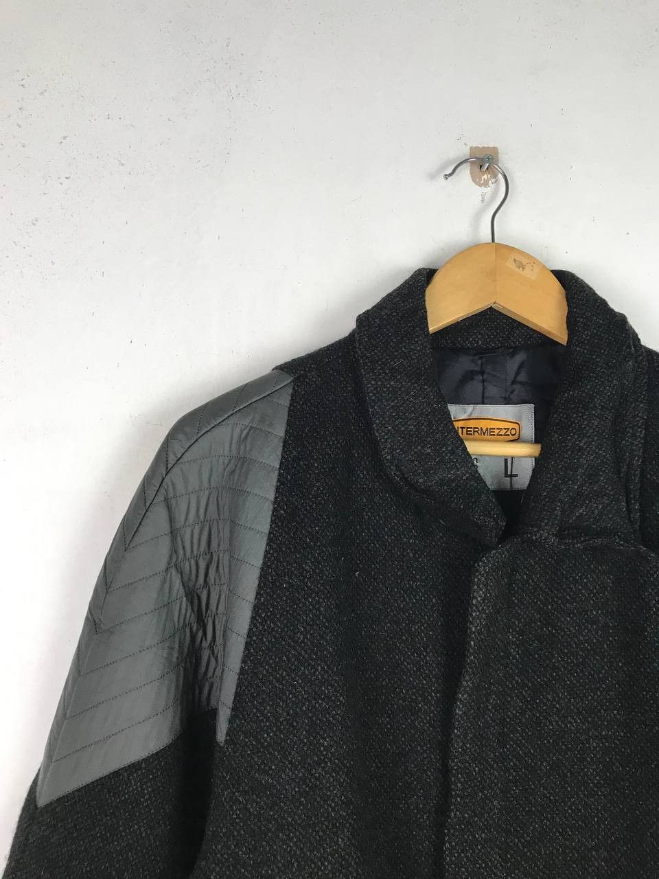 Japanese Brand × Vintage Vintage Rare design wool Bomber Intermezzo Jacket Size US L / EU 52-54 / 3 - 6 Thumbnail