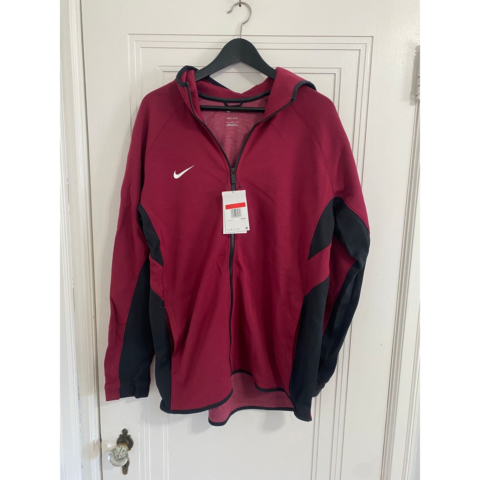 Nike New With Tags Nike Dri-Fit Full-Zip Hoodie Size Large Size US L / EU 52-54 / 3 - 1 Thumbnail