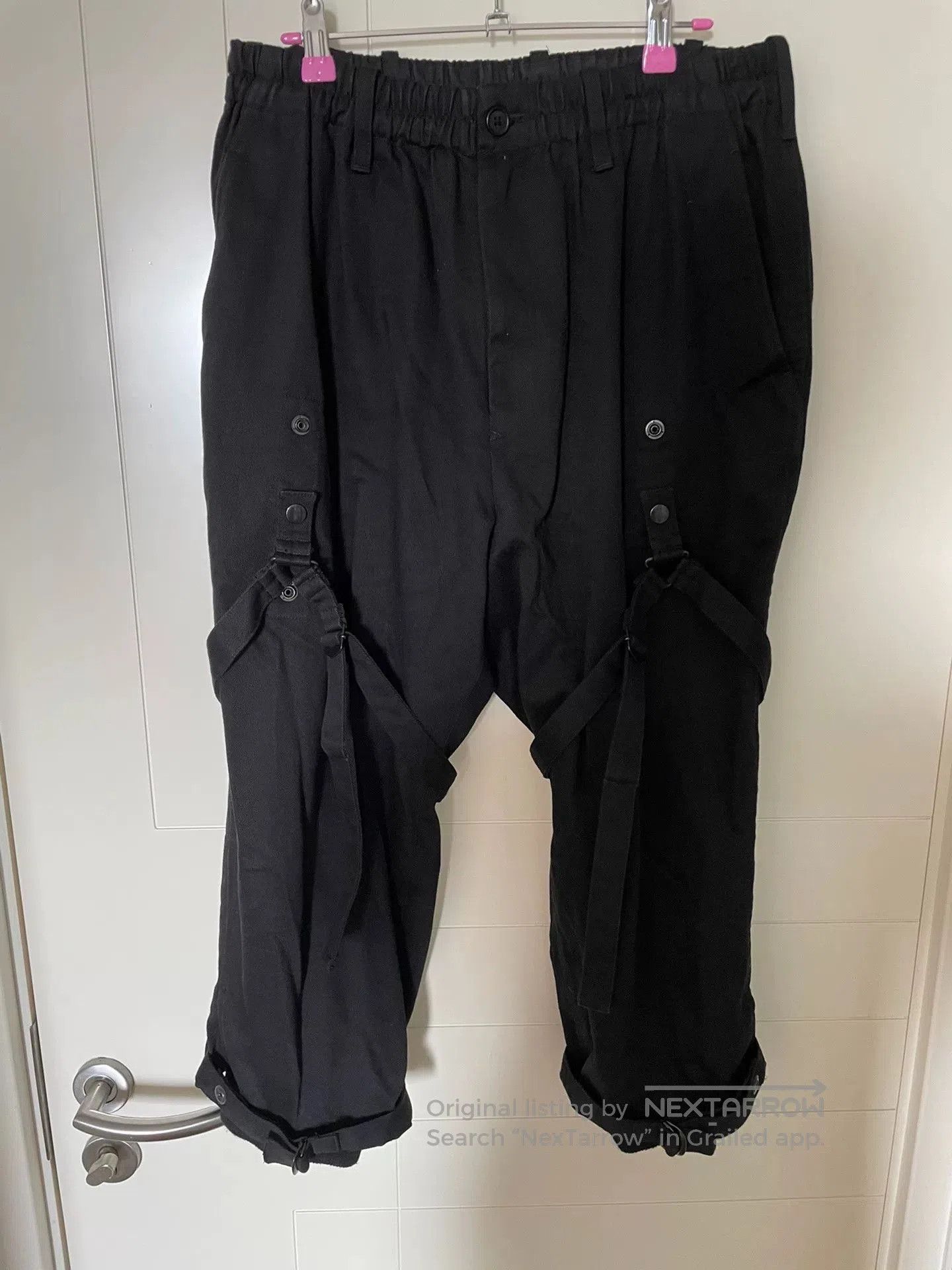 Yohji Yamamoto Yohji Yamamoto 16AW Parachute Strap Pants. Size US 26 / EU 42 - 2 Thumbnail