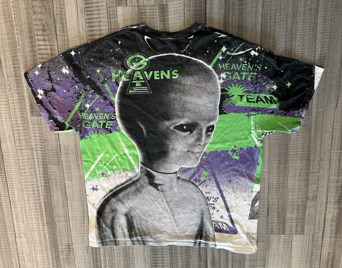 Vintage Vintage Heavens Gate Alien Tee Size US XL / EU 56 / 4 - 2 Thumbnail
