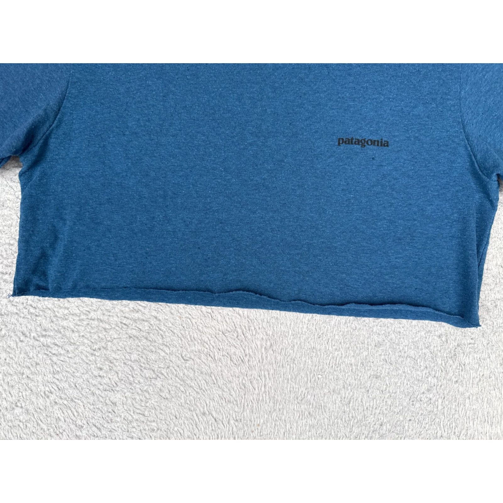 Patagonia Patagonia Shirt Men Adult Small Blue Short Sleeve Crew Cotton Polyester Blend Distressed Logo T-Shirt Outdoor All Seasons Breathing Size US S / EU 44-46 / 1 - 5 Thumbnail