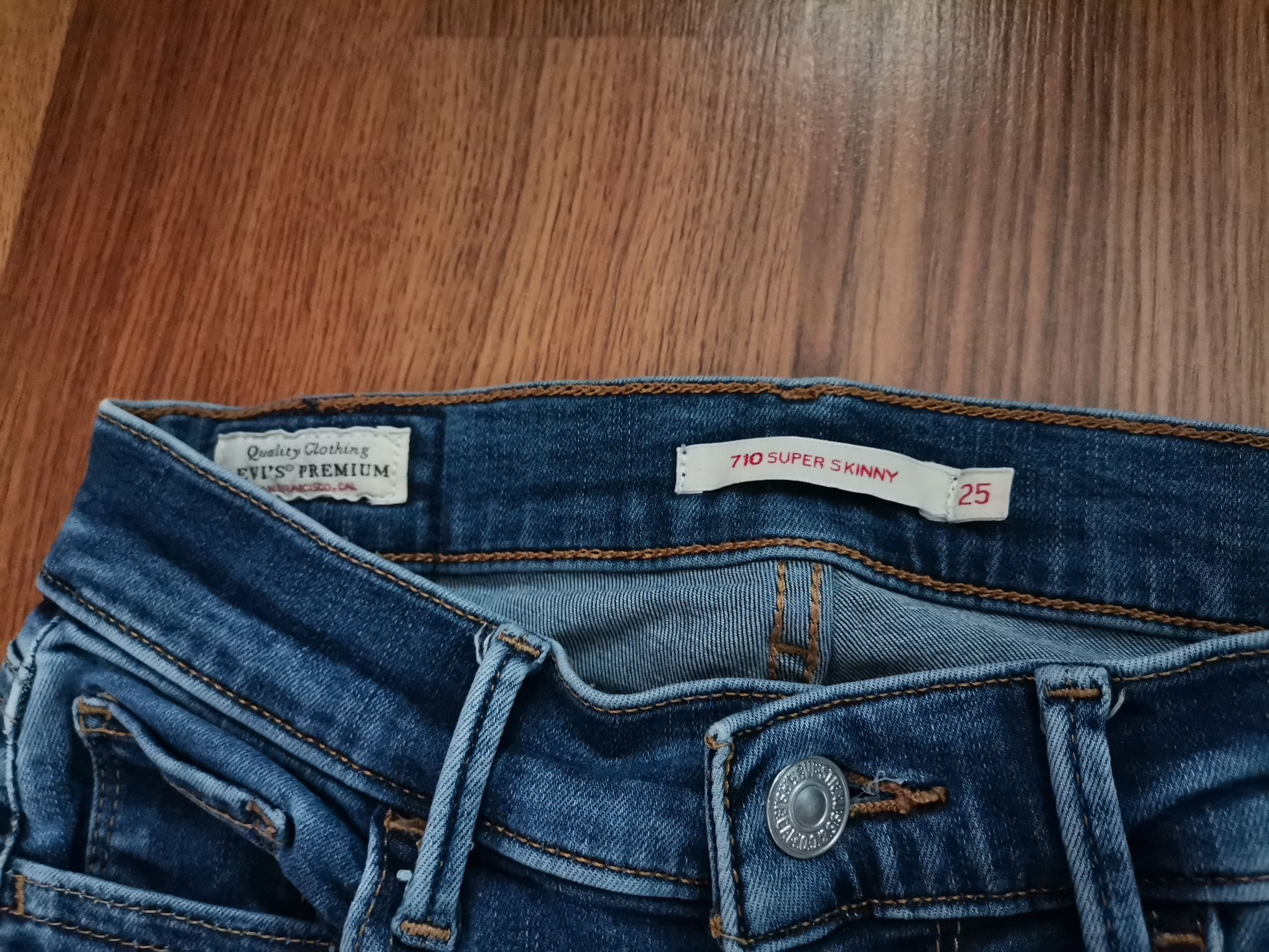 Levi's Levi's Women's 710 Jeans Size 25" / US 0 / IT 36 - 4 Thumbnail