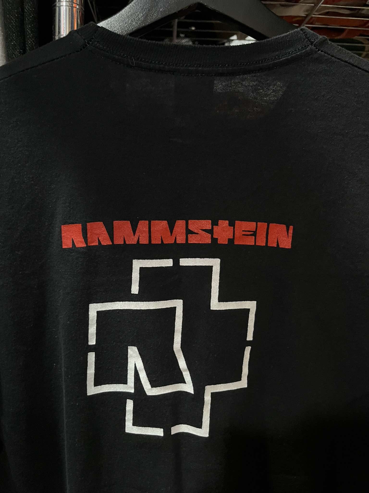 Band Tees Rammstein Industrial Metal Band Tee Logo 00s Size US L / EU 52-54 / 3 - 4 Thumbnail