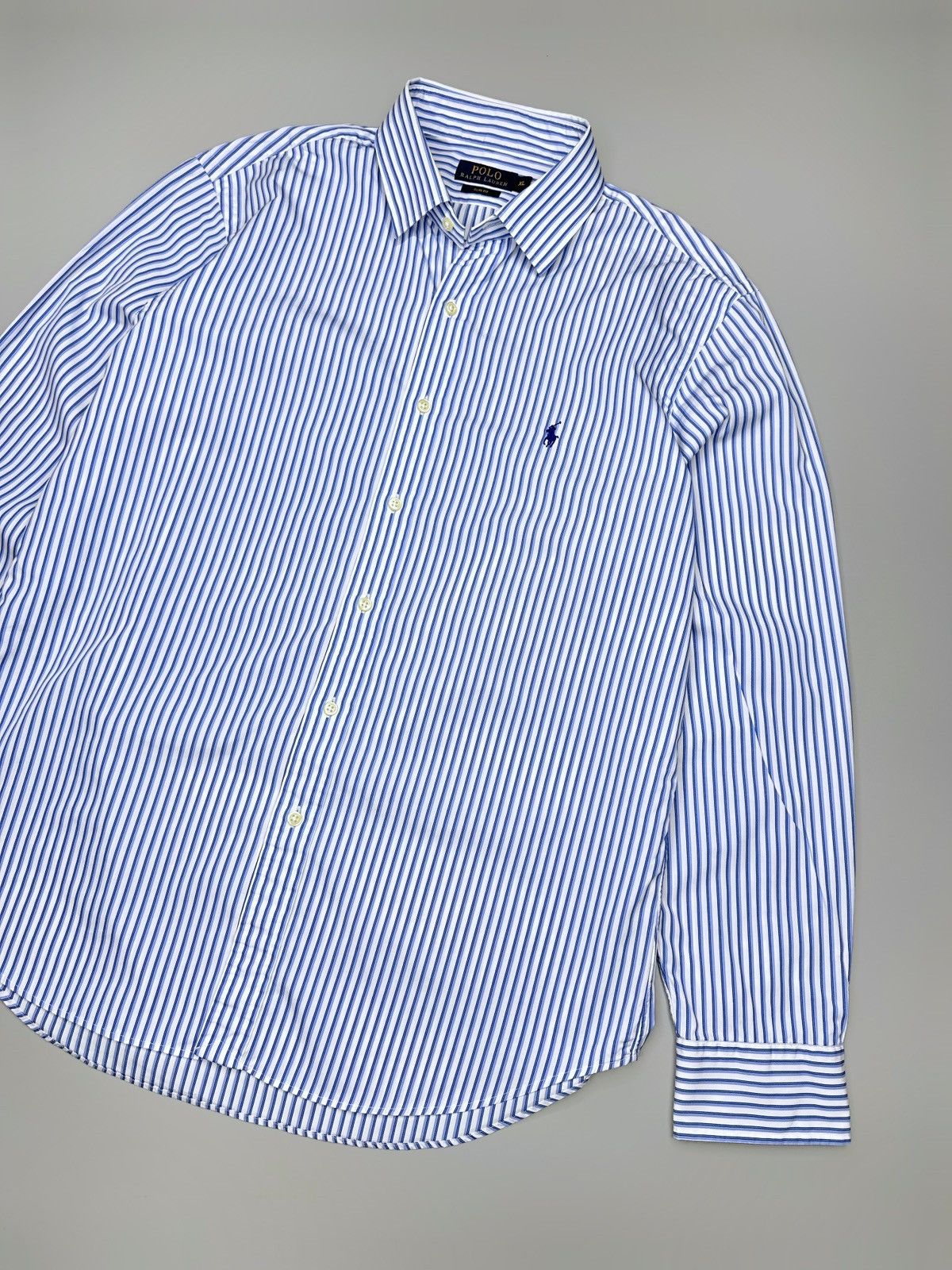 Polo Ralph Lauren Vintage Polo Ralph Lauren Button Up Shirt Old Money Size US XL / EU 56 / 4 - 2 Thumbnail