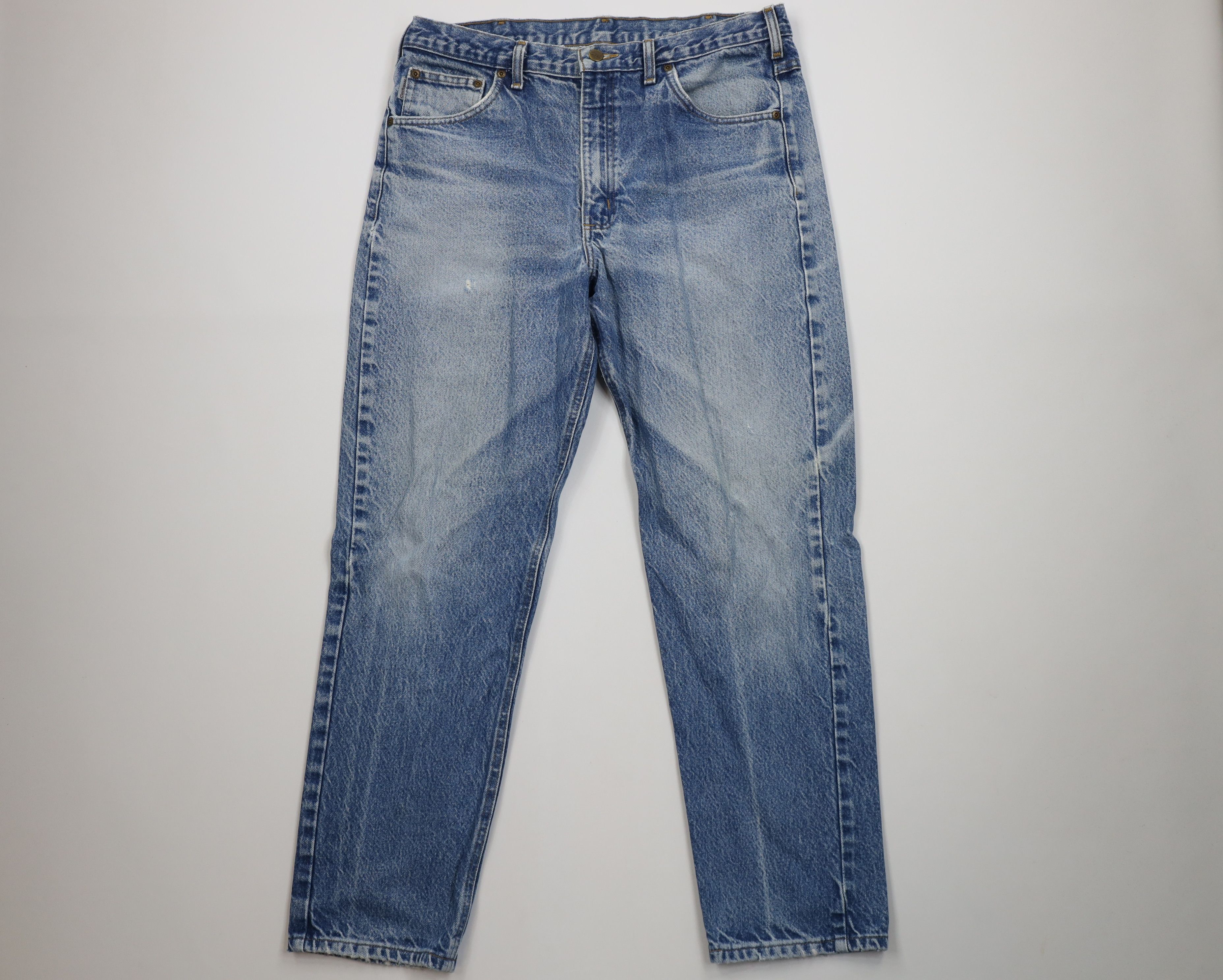 Carhartt Vintage Y2K Carhartt Straight Leg Denim Jeans Blue Cotton Size US 36 / EU 52 - 1 Thumbnail