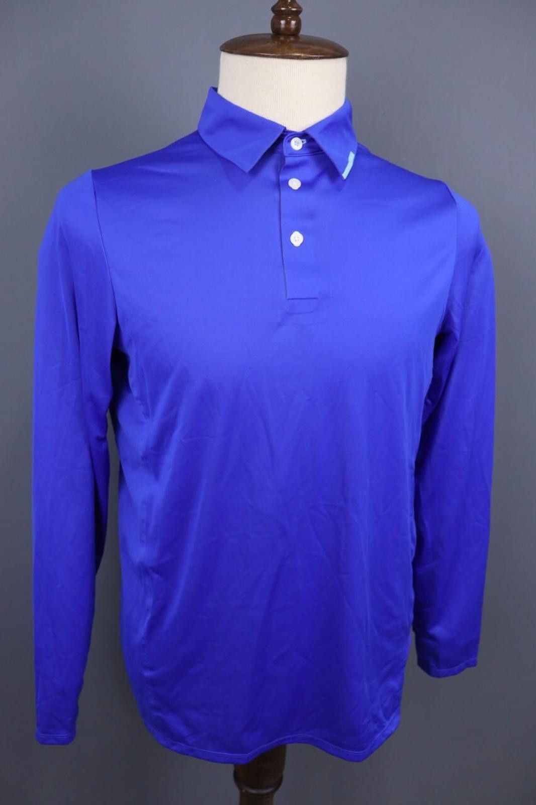 KJUS Kjus Shelter Polo Blue Long Sleeve Polo Shirt Size L Size US L / EU 52-54 / 3 - 7 Thumbnail