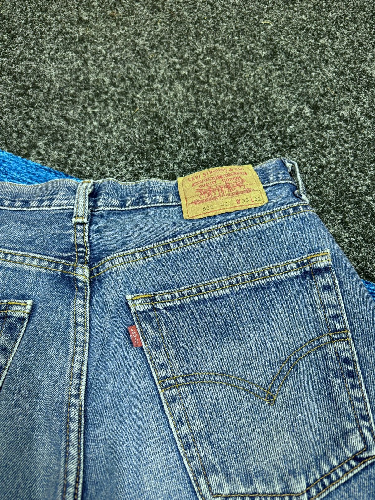 Levi's × Levi's Vintage Clothing × Vintage VINTAGE LEVIS JEANS 582 W33 L32 90s Size US 33 - 16 Thumbnail