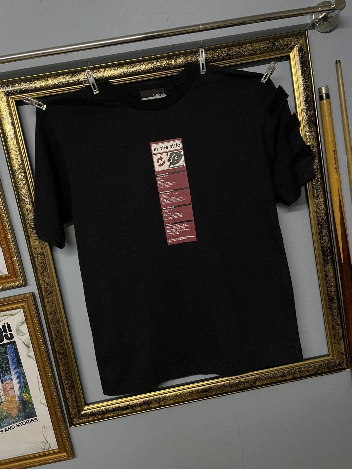 In The Attic Vintage 1990s Japan Designer In The Attic Propaganda Tshirt Size US S / EU 44-46 / 1 - 2 Thumbnail