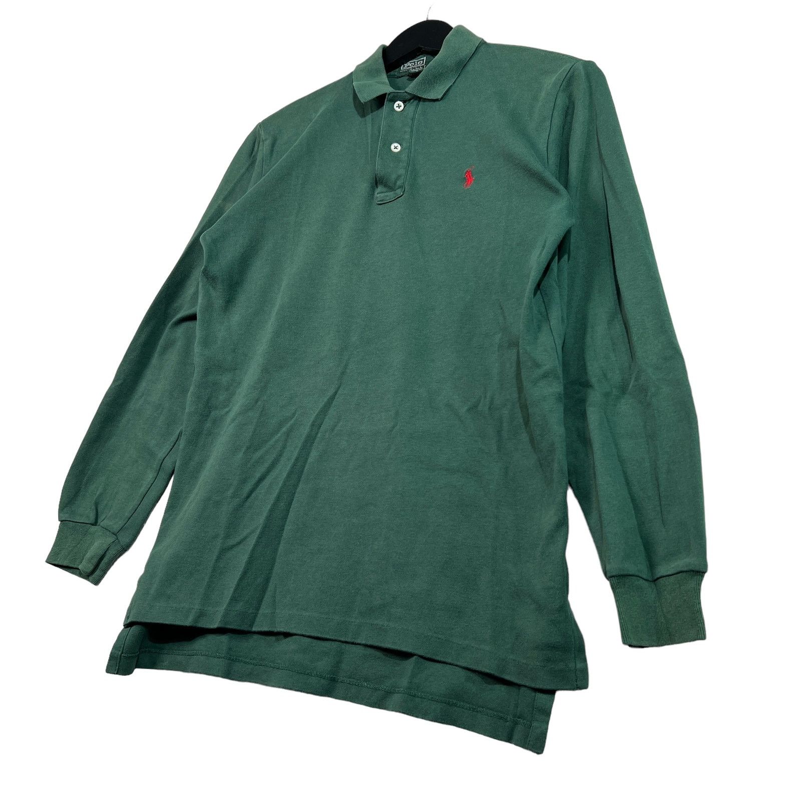 Polo Ralph Lauren Women's Polo Ralph Lauren Long Sleeve Cotton Polo Size L / US 10 / IT 46 - 3 Thumbnail