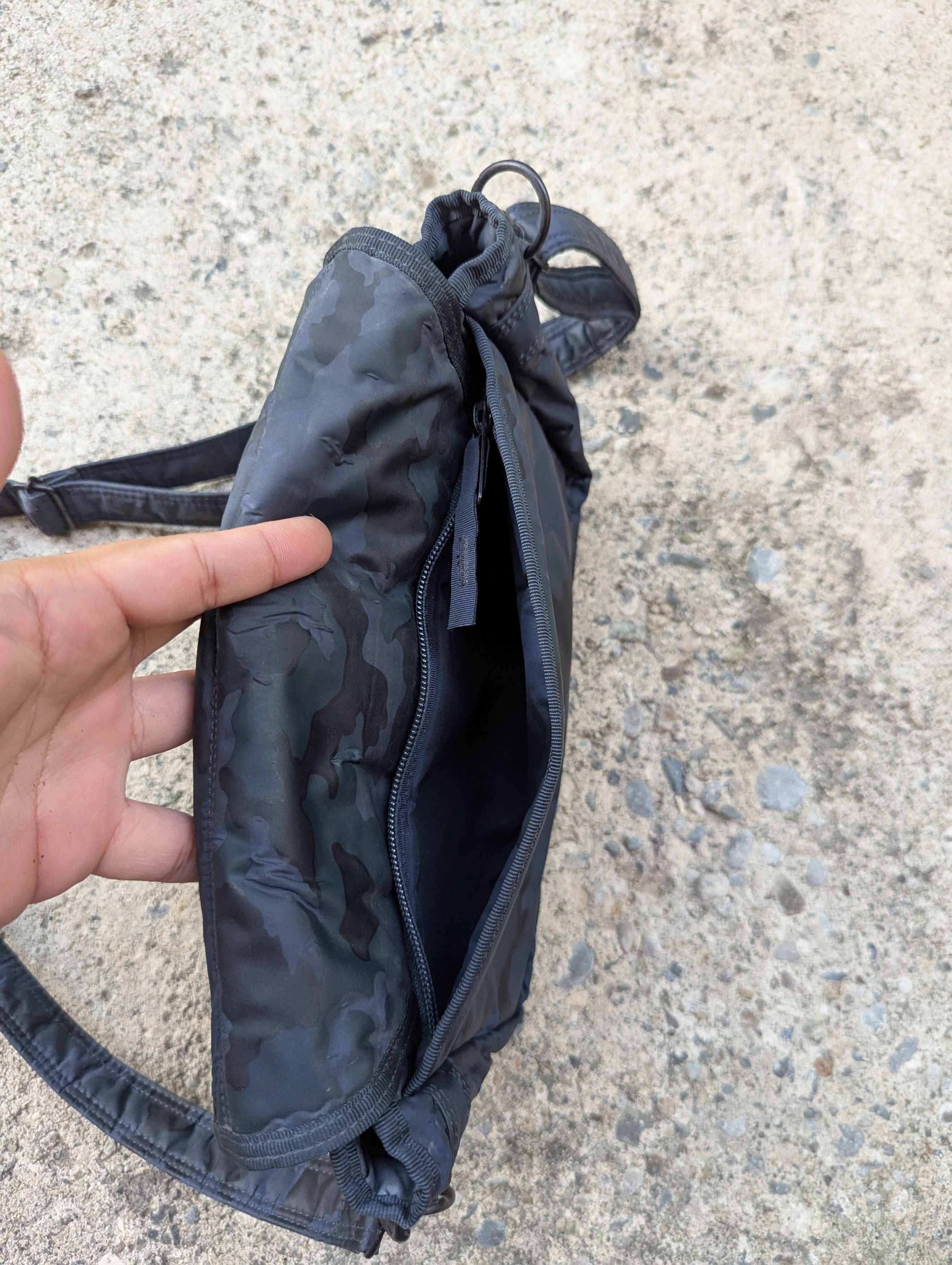 Head Porter × Porter Head Porter Blue Camou Sling Shoulder Bag Size ONE SIZE - 14 Thumbnail